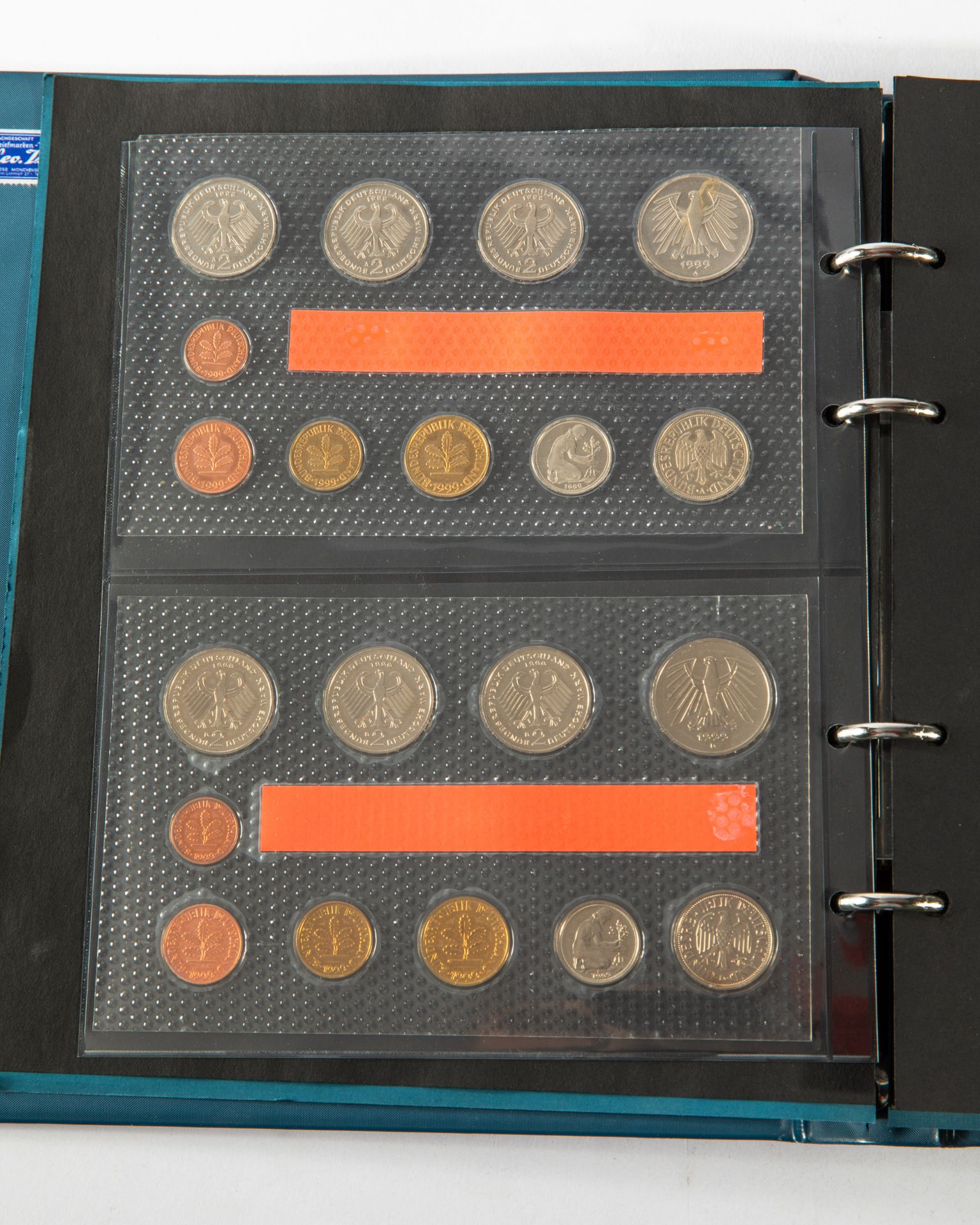 Complete DM Coin Sets Germany 1999-2001 A-J - Bild 28 aus 37