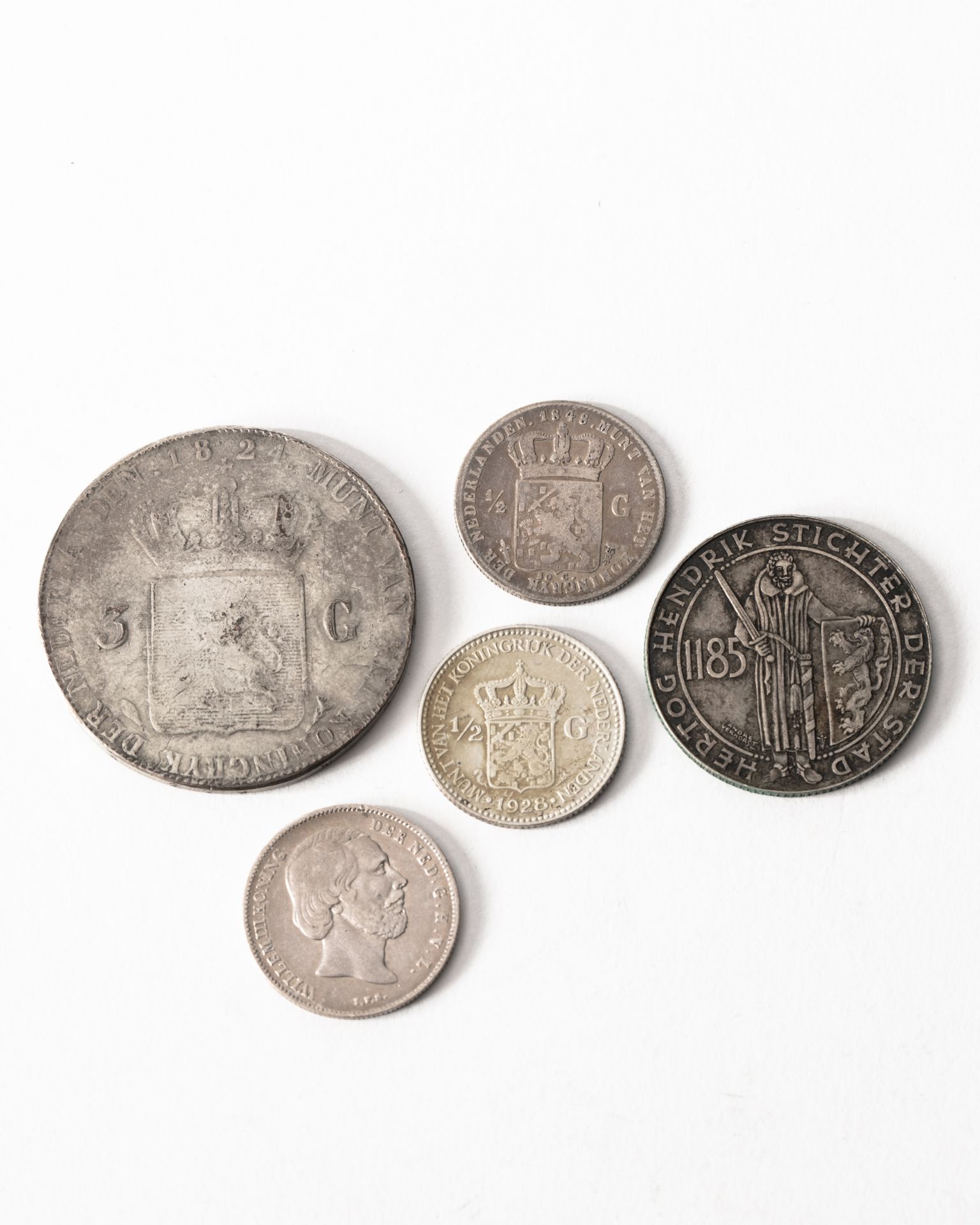Various Gulden from Netherlands - Bild 2 aus 2