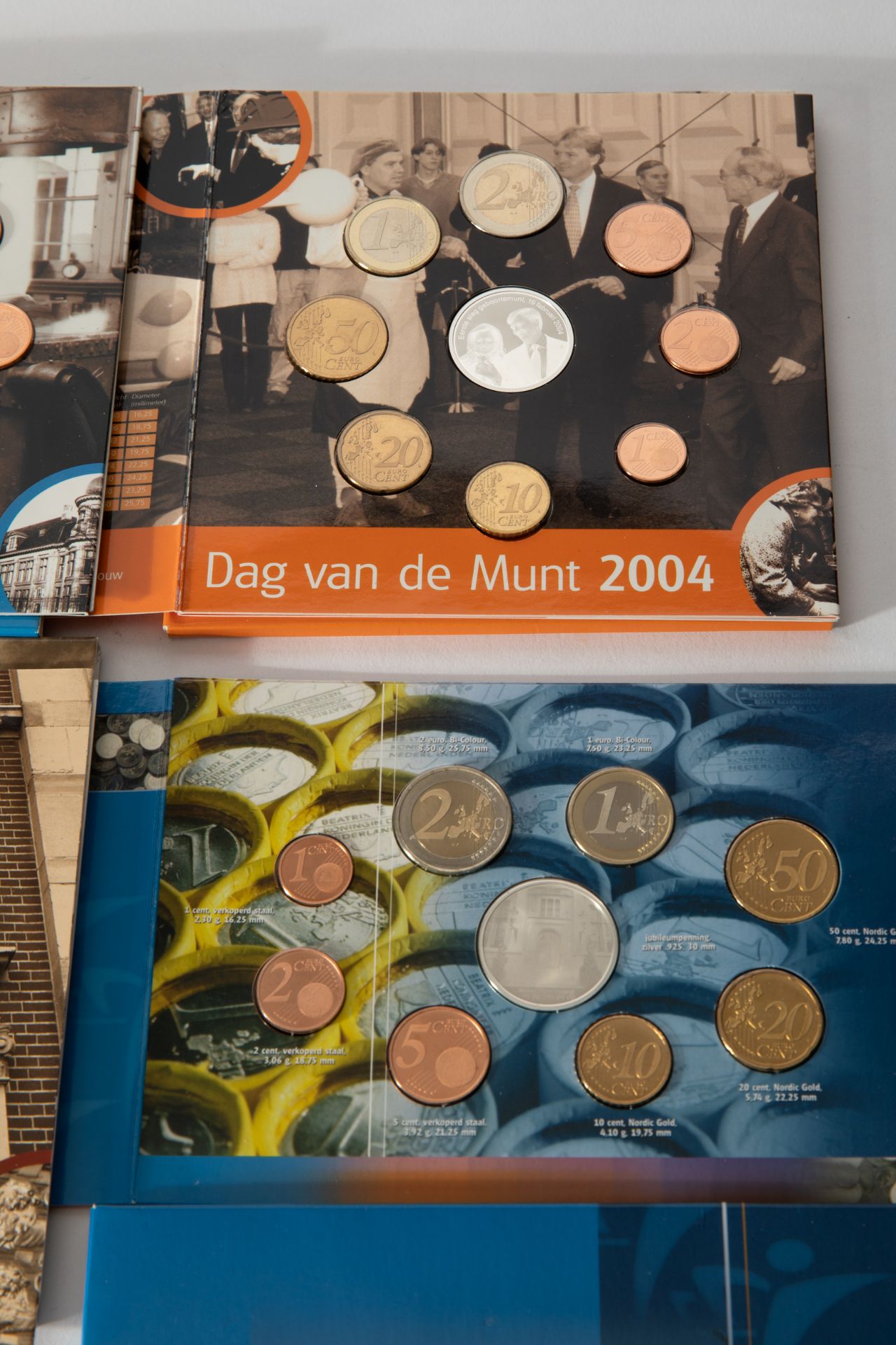 4x Netherlands official Euro Coin Sets 2002-2005 Dag van de Munt BU - Bild 4 aus 4