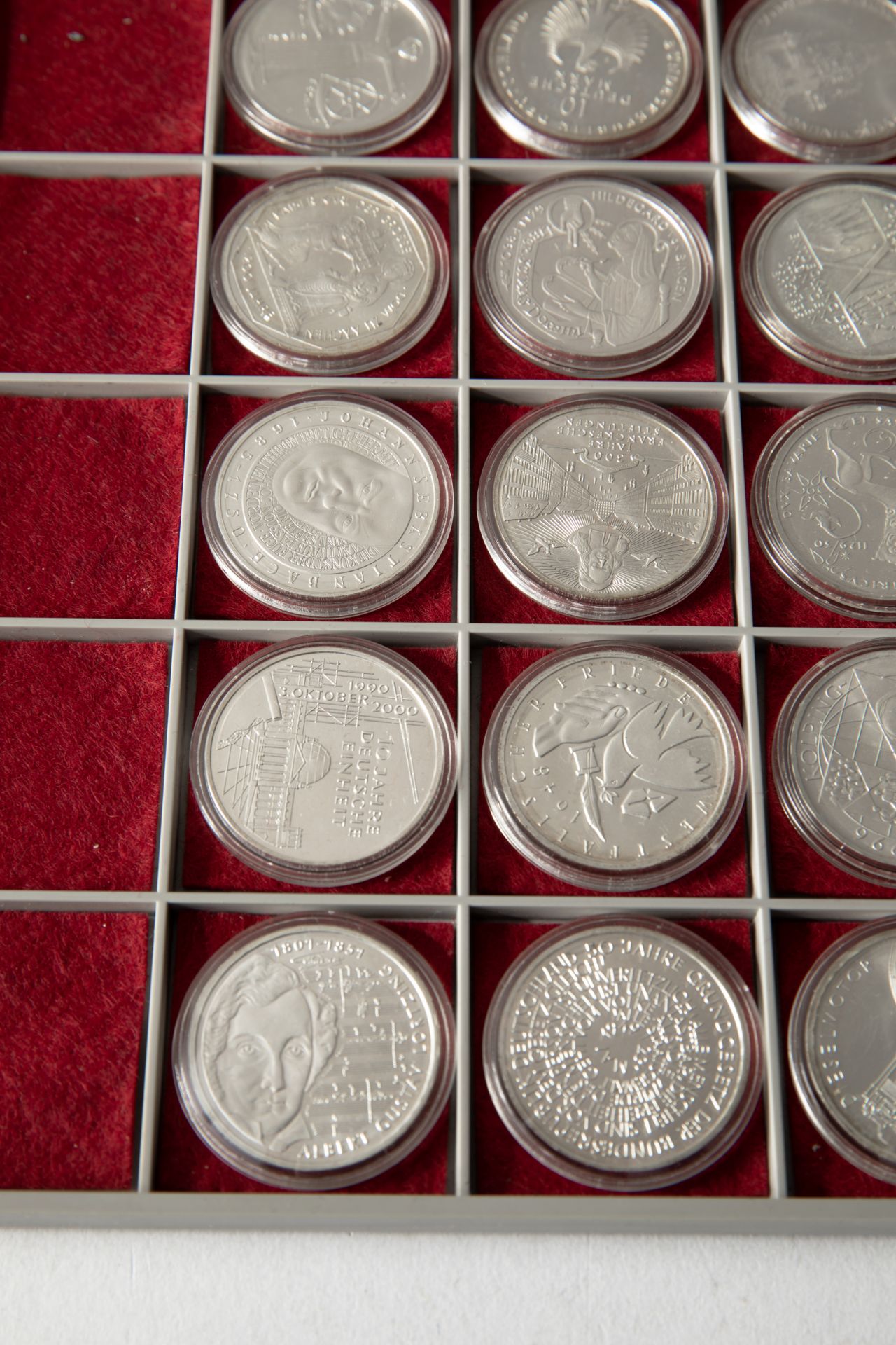37x Coins 10 DM Germany 1987-2001 - Bild 3 aus 12