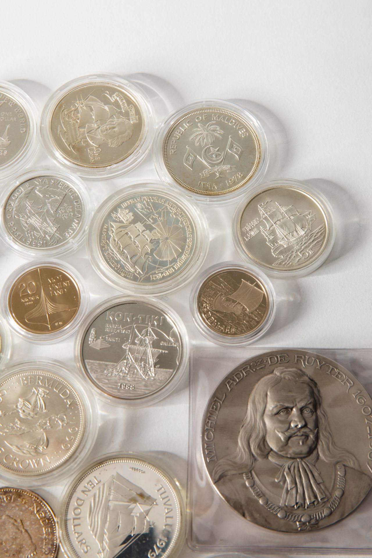 22 silver coins ships 1978-2017 worldwide - Bild 5 aus 10