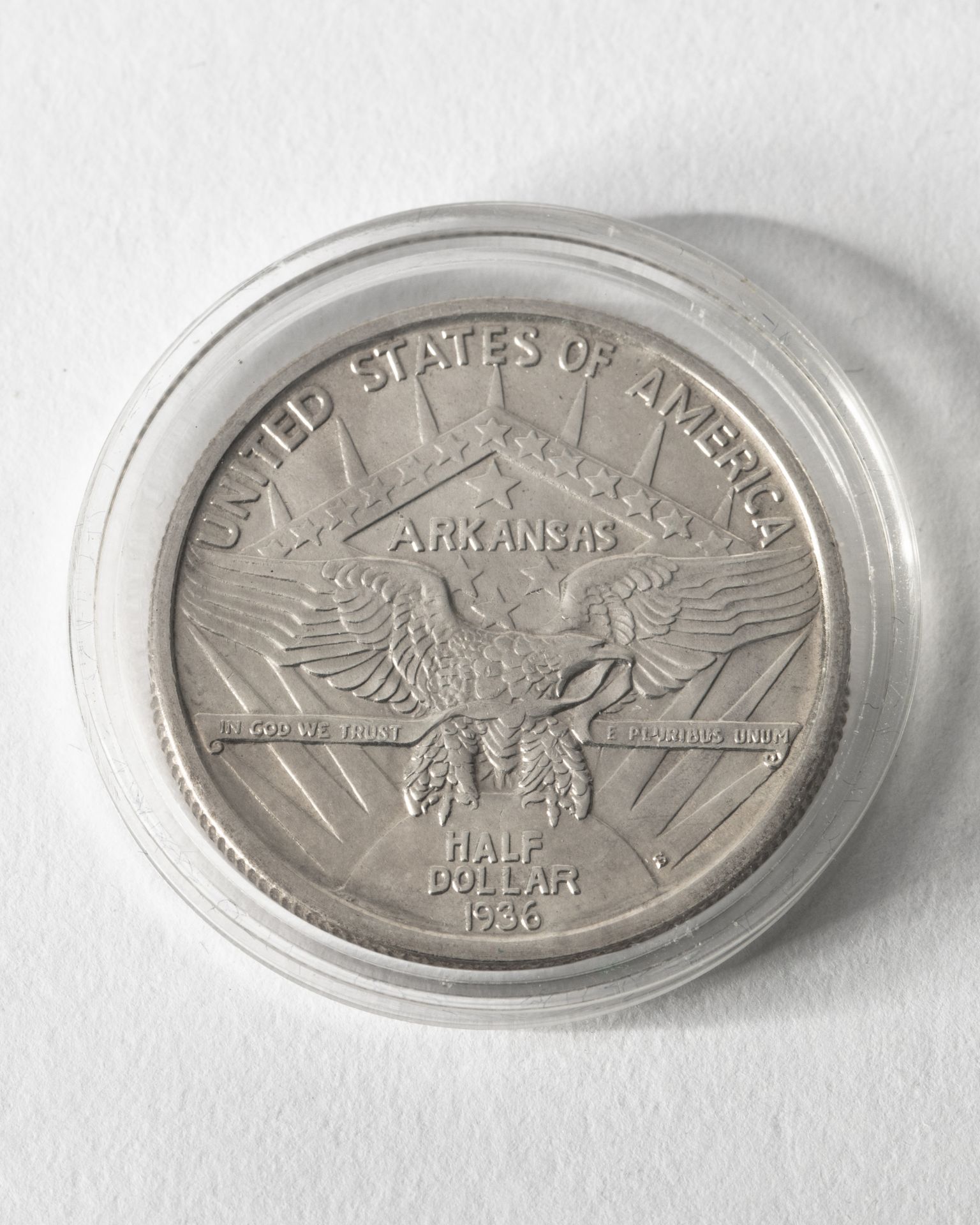 2x 1/2 Dollar USA. 1935. Arkansas Centinal 1836-1936. - Image 4 of 4