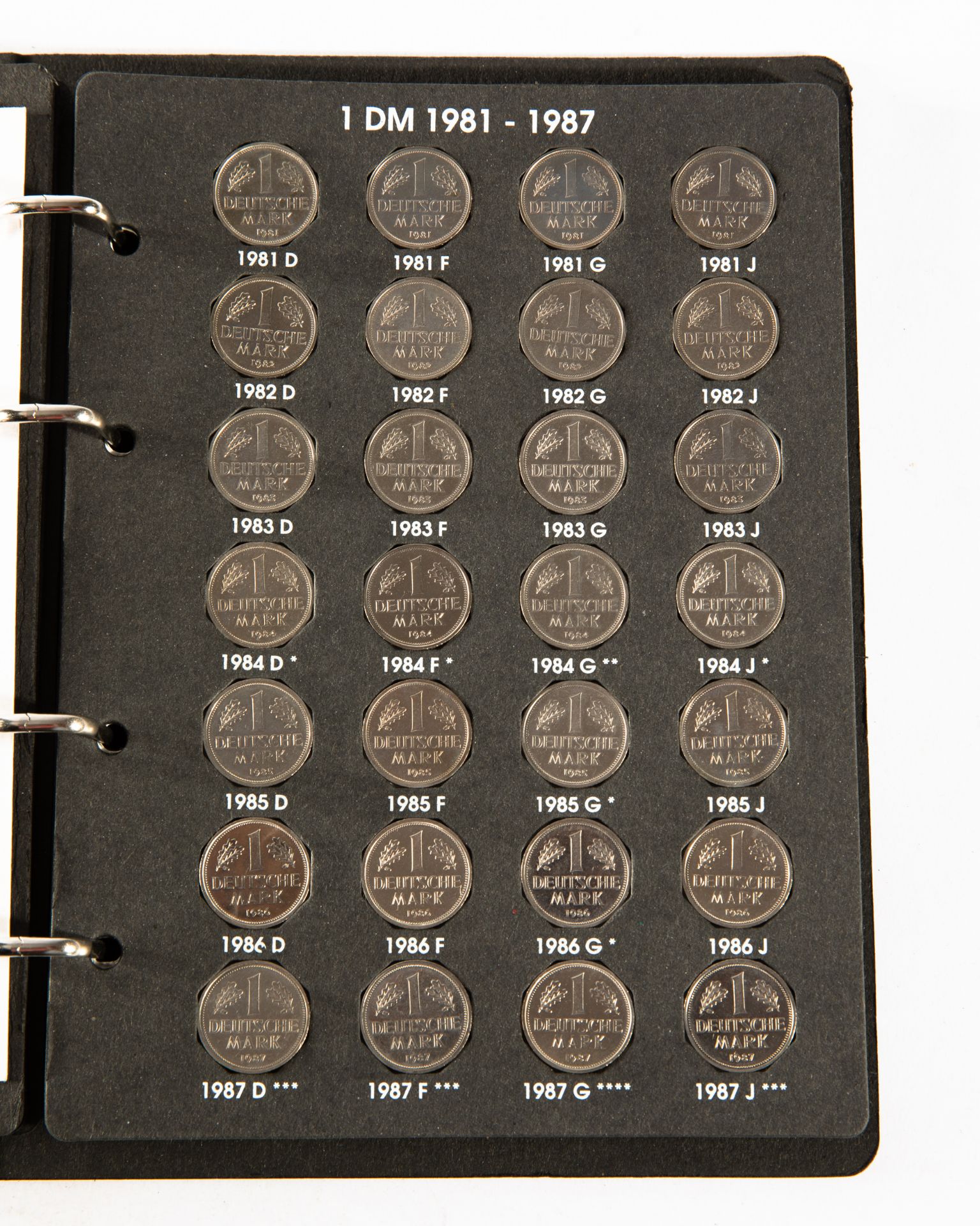 Germany - 1x complete coin album 1 DM Coins 1949-1960 - Bild 11 aus 14