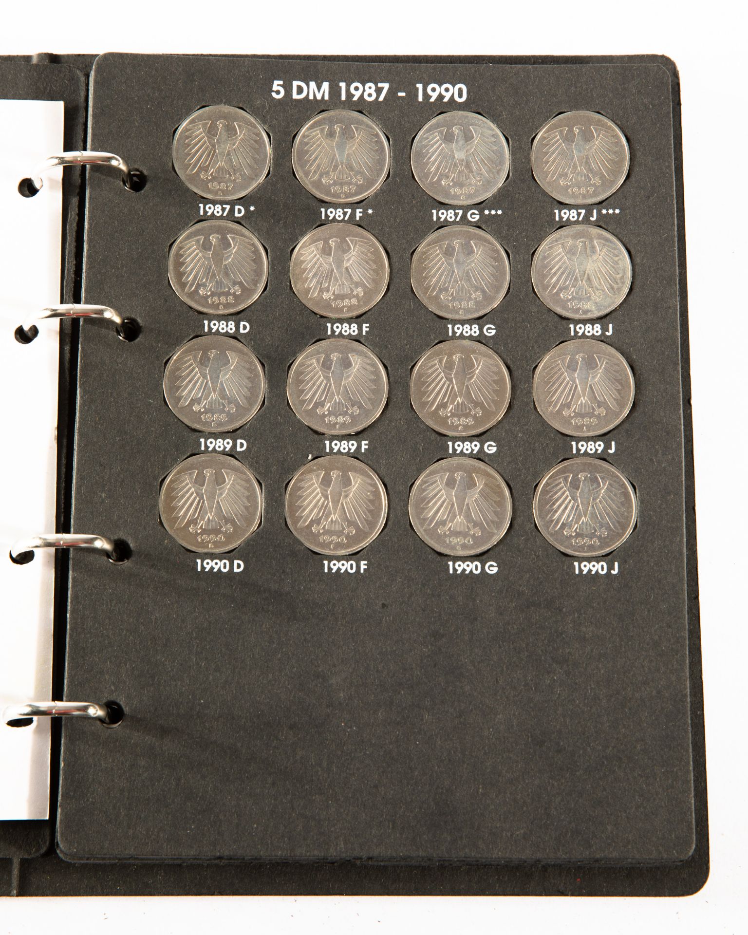 Germany - 1x completed coin album 5 DM Coins 1975-1994 - Bild 6 aus 10