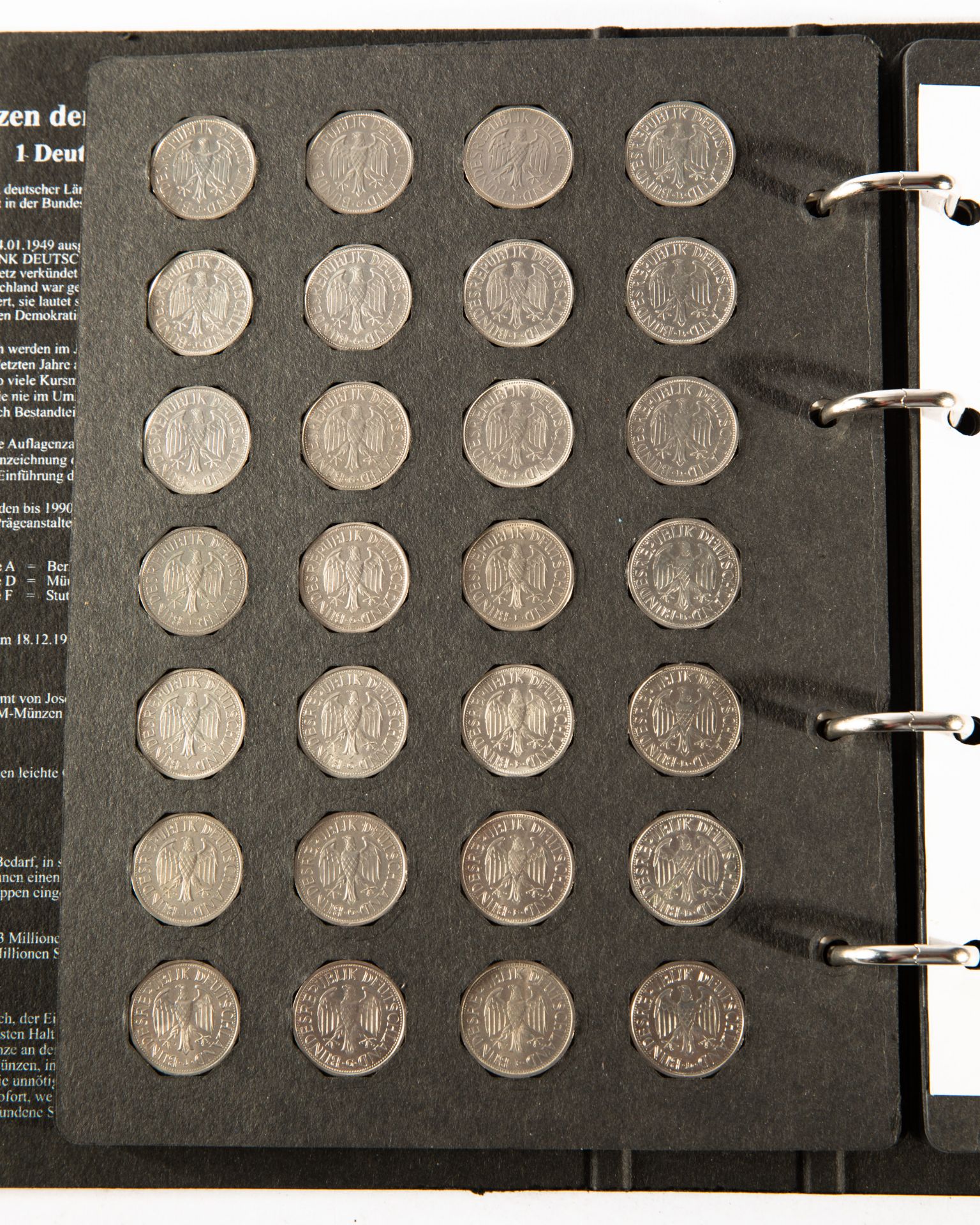 Germany - 1x complete coin album 1 DM Coins 1949-1960 - Bild 10 aus 14