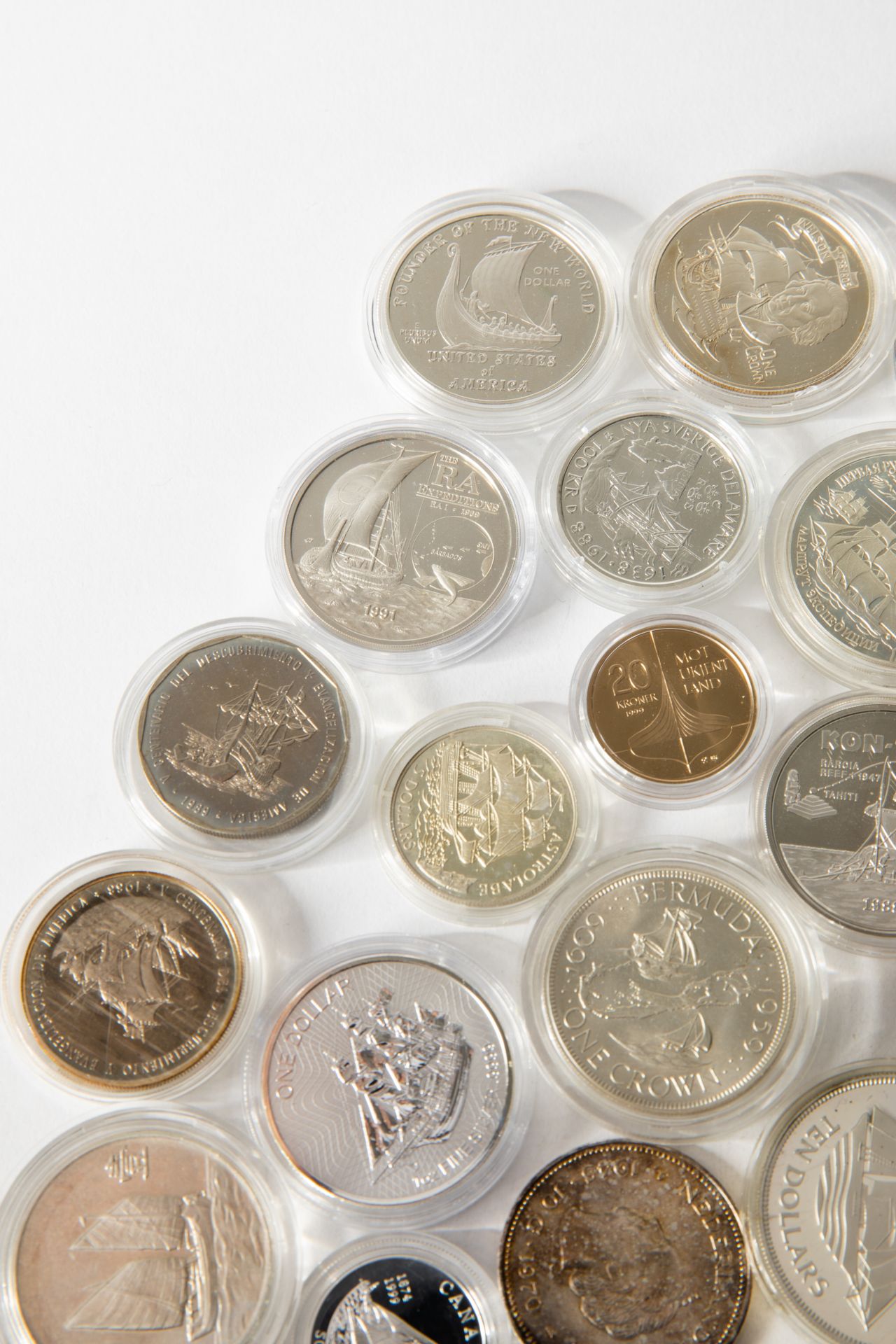 22 silver coins ships 1978-2017 worldwide - Bild 4 aus 10