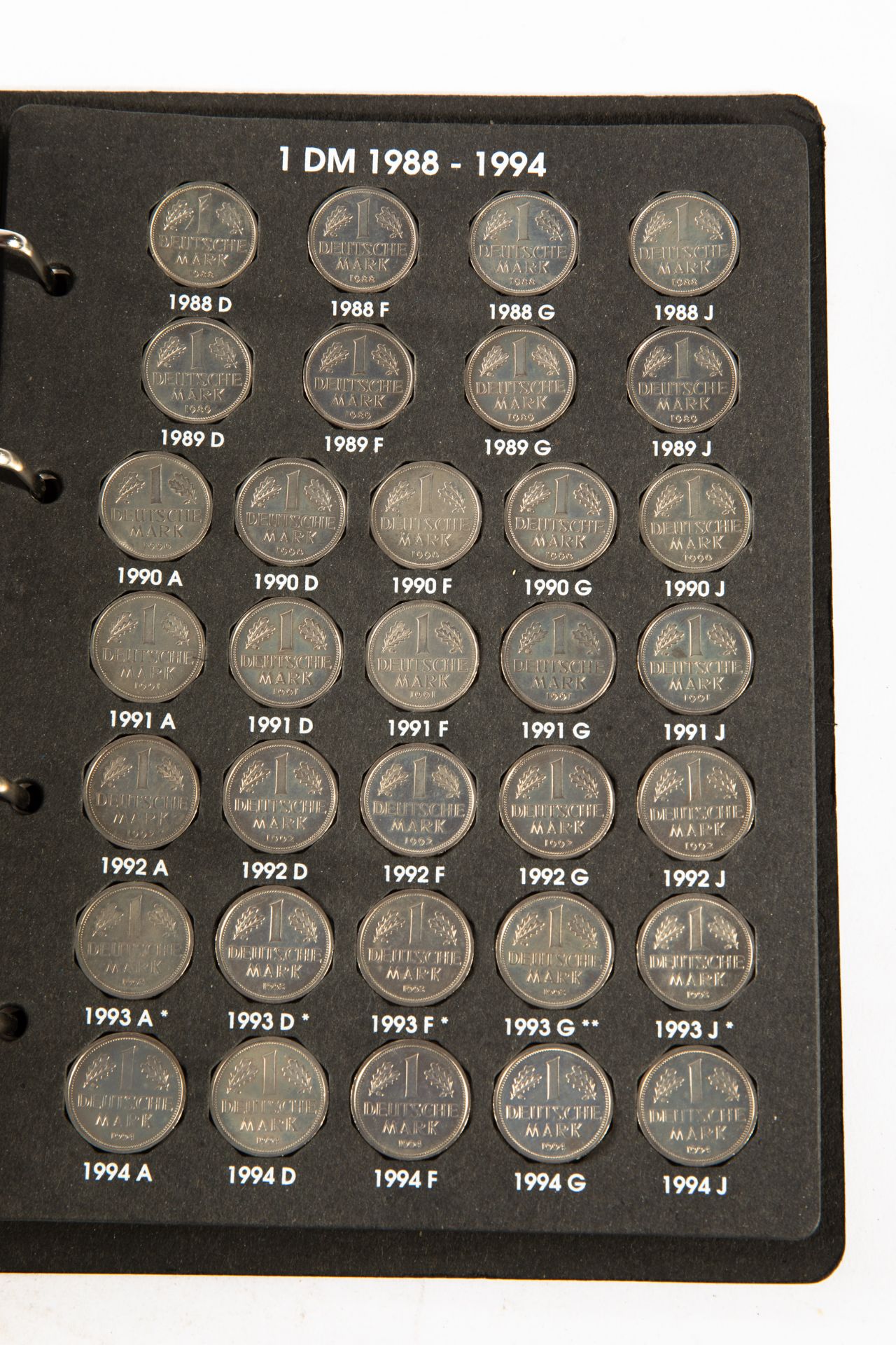 Germany - 1x complete coin album 1 DM Coins 1949-1960 - Bild 13 aus 14