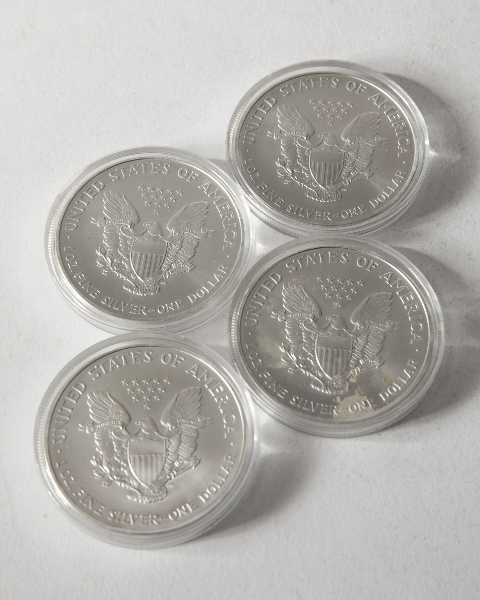 9x 1 OZ. Fine Silver-One Dollar Eagle. 4 seasons. (1999-2007) - Image 24 of 27