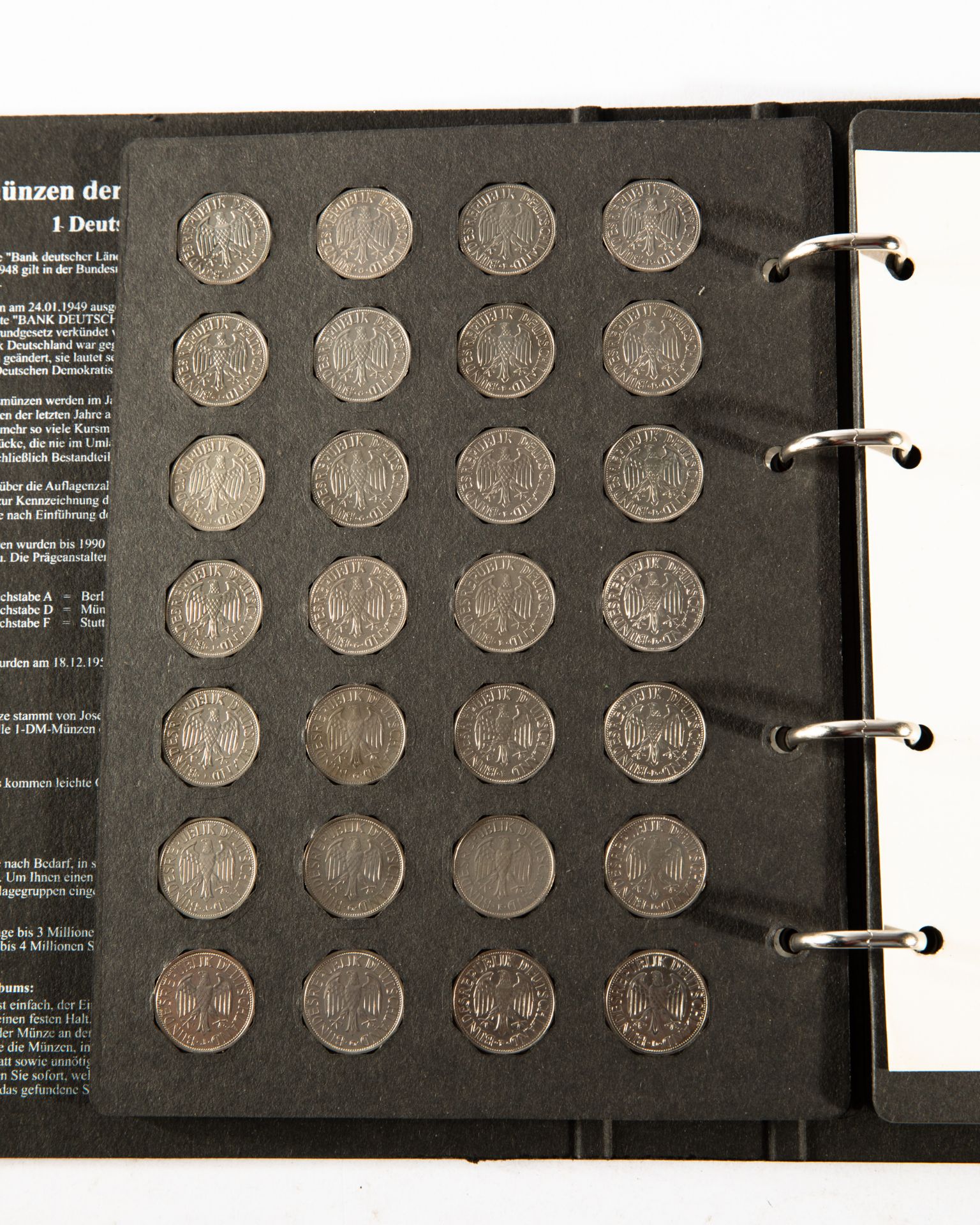 Germany - 1x complete coin album 1 DM Coins 1949-1960 - Bild 8 aus 14
