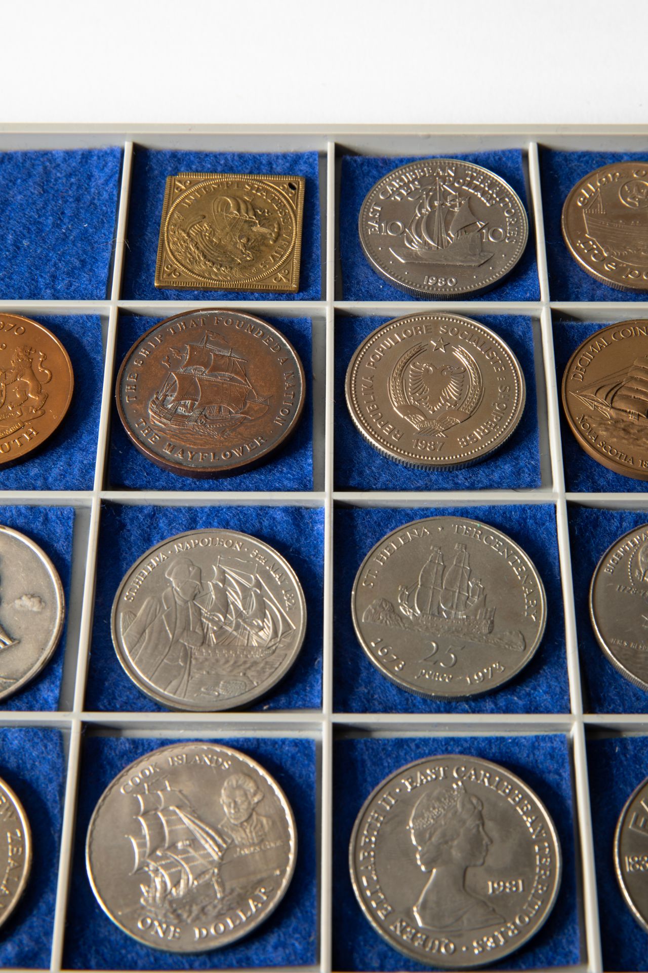 26 silver coins & 8 medals, ships 1969-1988 worldwide - Bild 6 aus 13