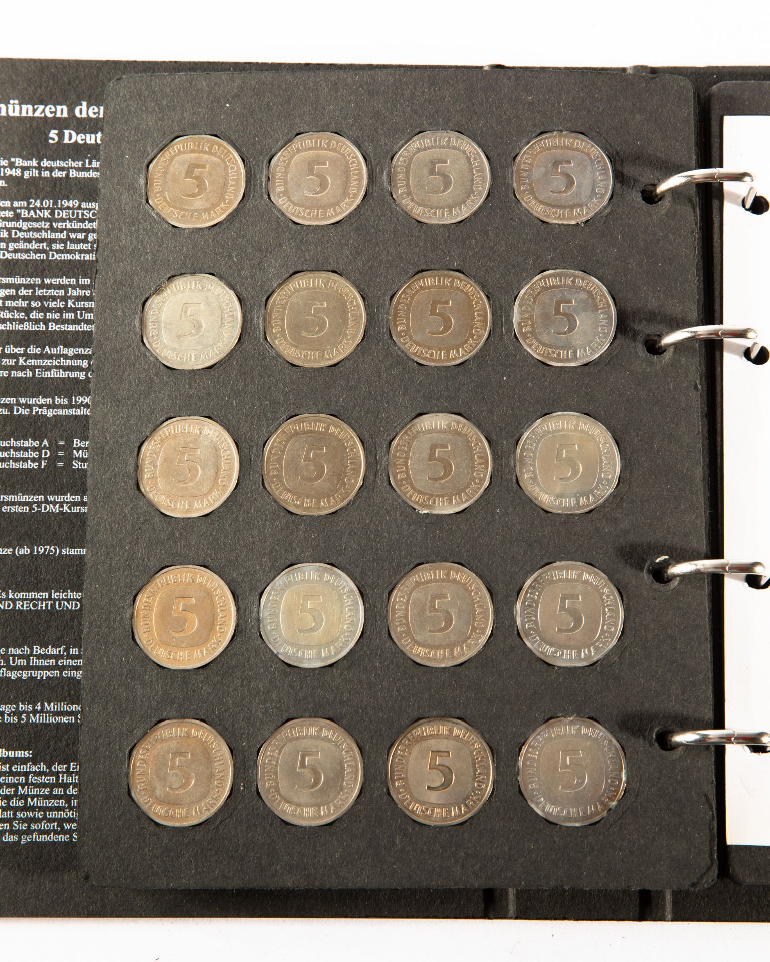 Germany - 1x completed coin album 5 DM Coins 1975-1994 - Bild 9 aus 10