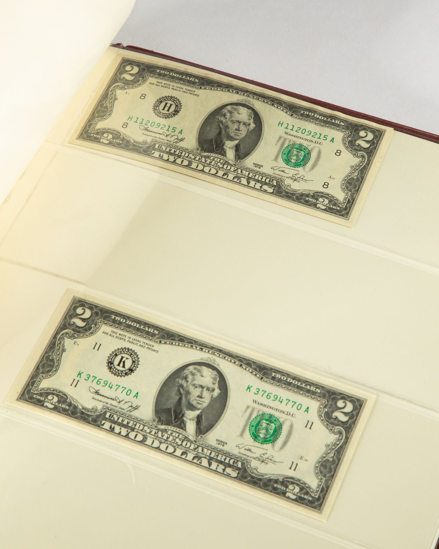 Various Dollar notes, USA, 1914-2007 - Bild 39 aus 40