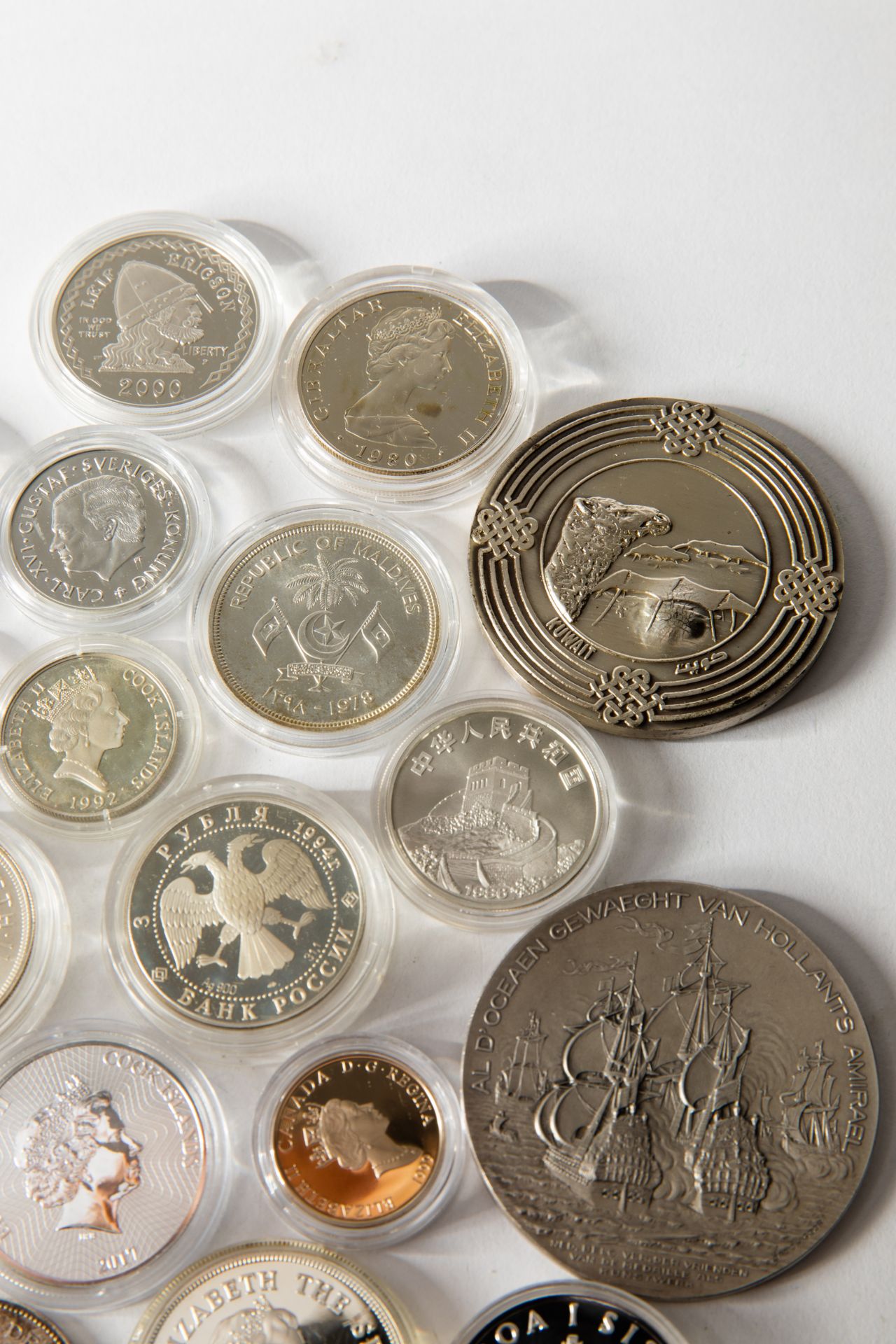 22 silver coins ships 1978-2017 worldwide - Bild 9 aus 10