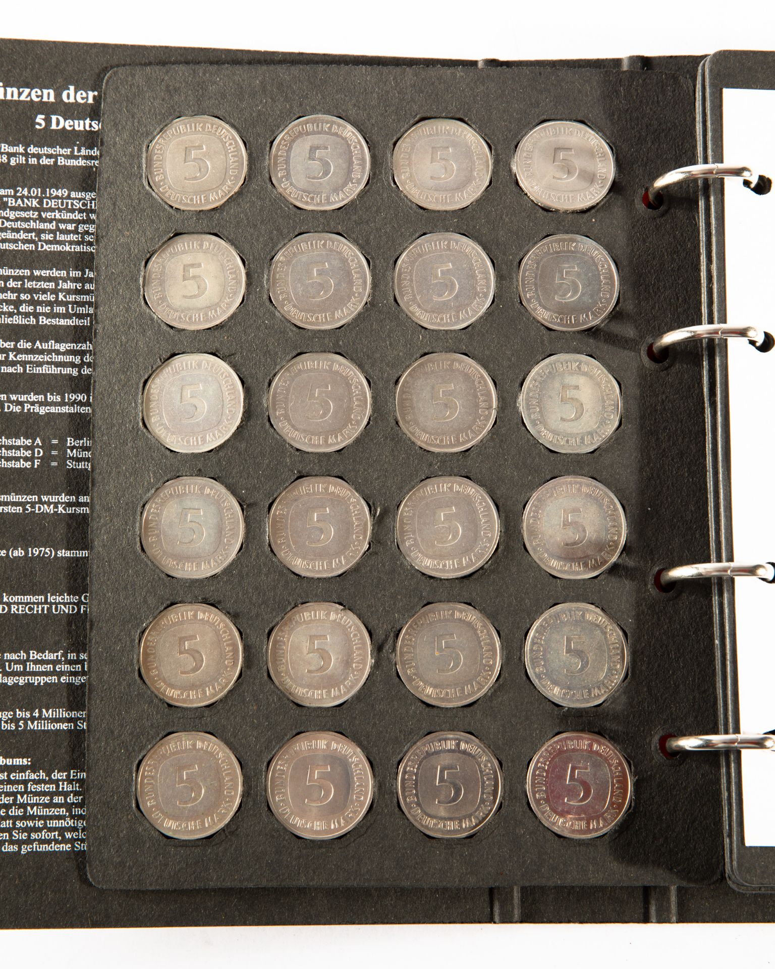 Germany - 1x completed coin album 5 DM Coins 1975-1994 - Bild 3 aus 10