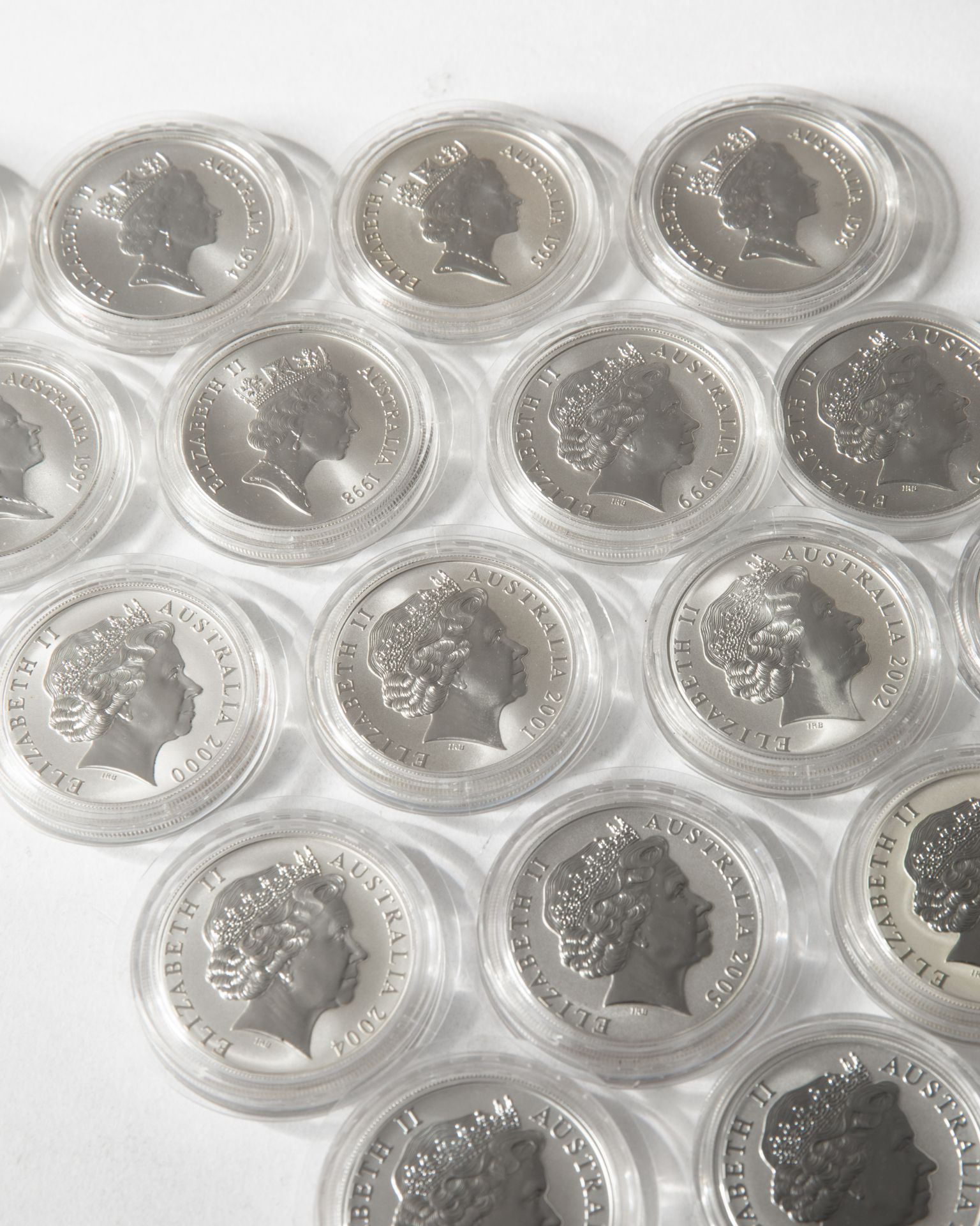 28x One Dollar. Australia. 1993-2019. Kangaroo. RP. In capsules. - Image 8 of 8