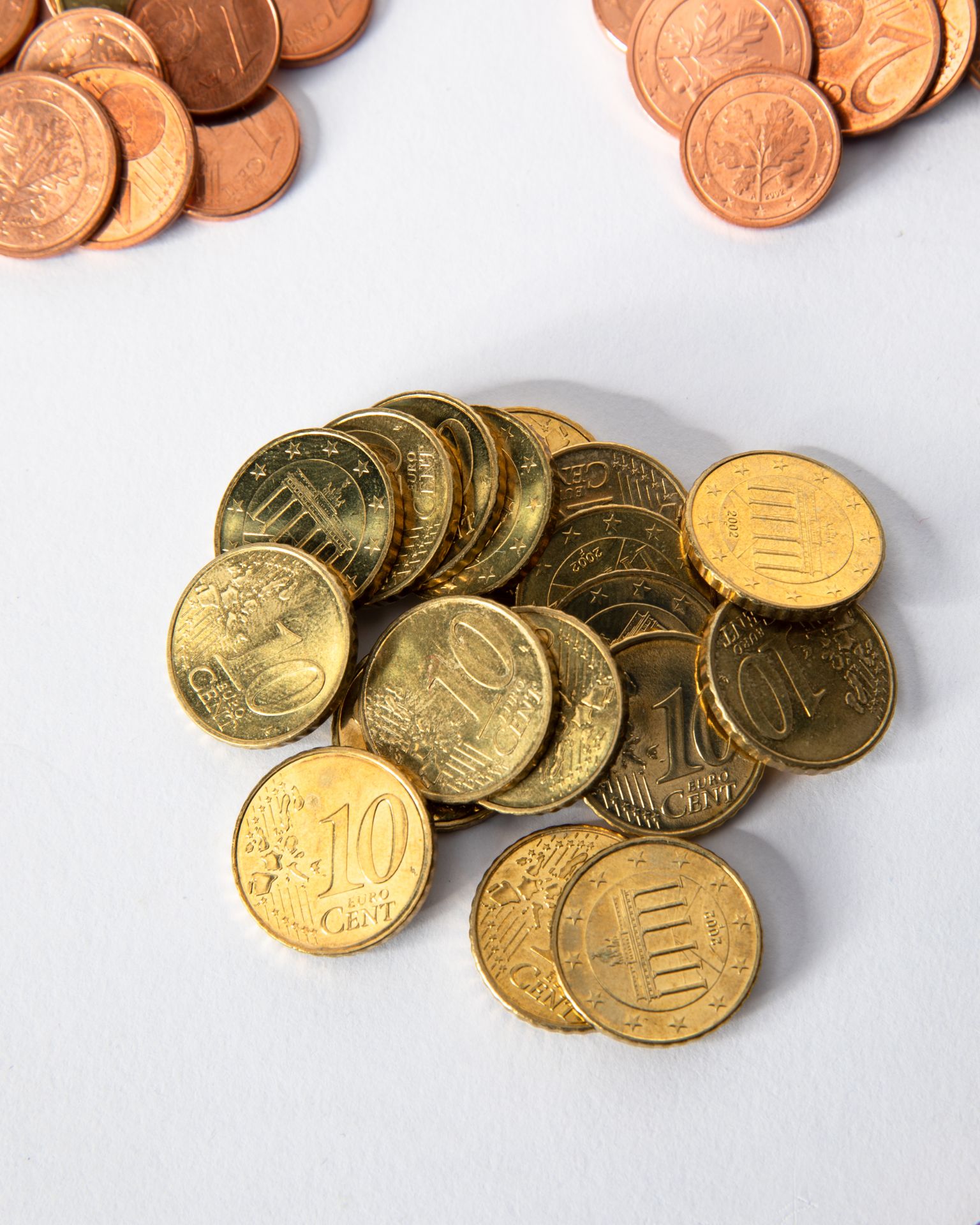 different Euro coins 1, 2, 5, 10, 20, 50 cents, 1, 2 Euro 1999-2017 - Bild 8 aus 23