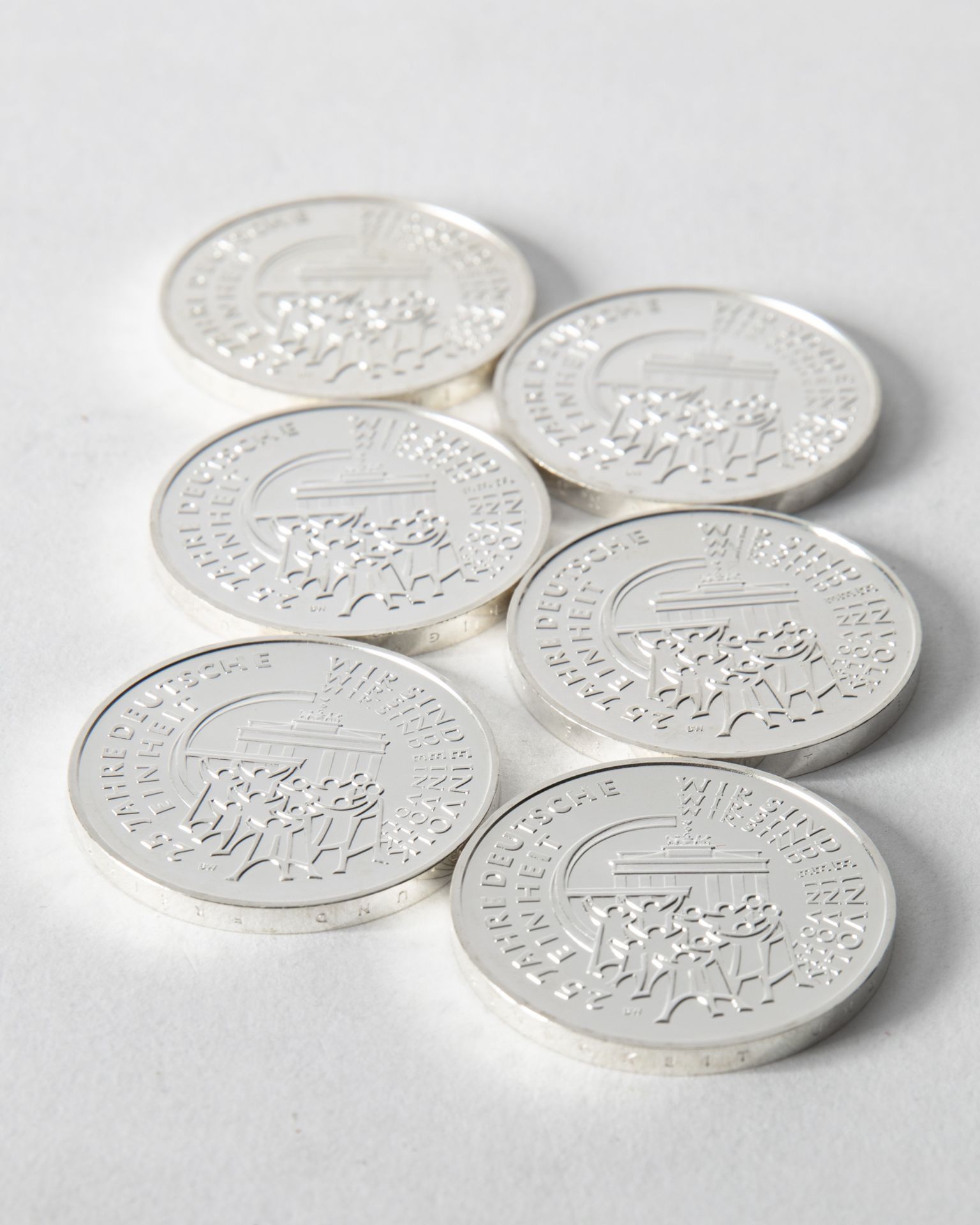 7 Coins 25 € Germany, 25 years German unity - Bild 5 aus 5