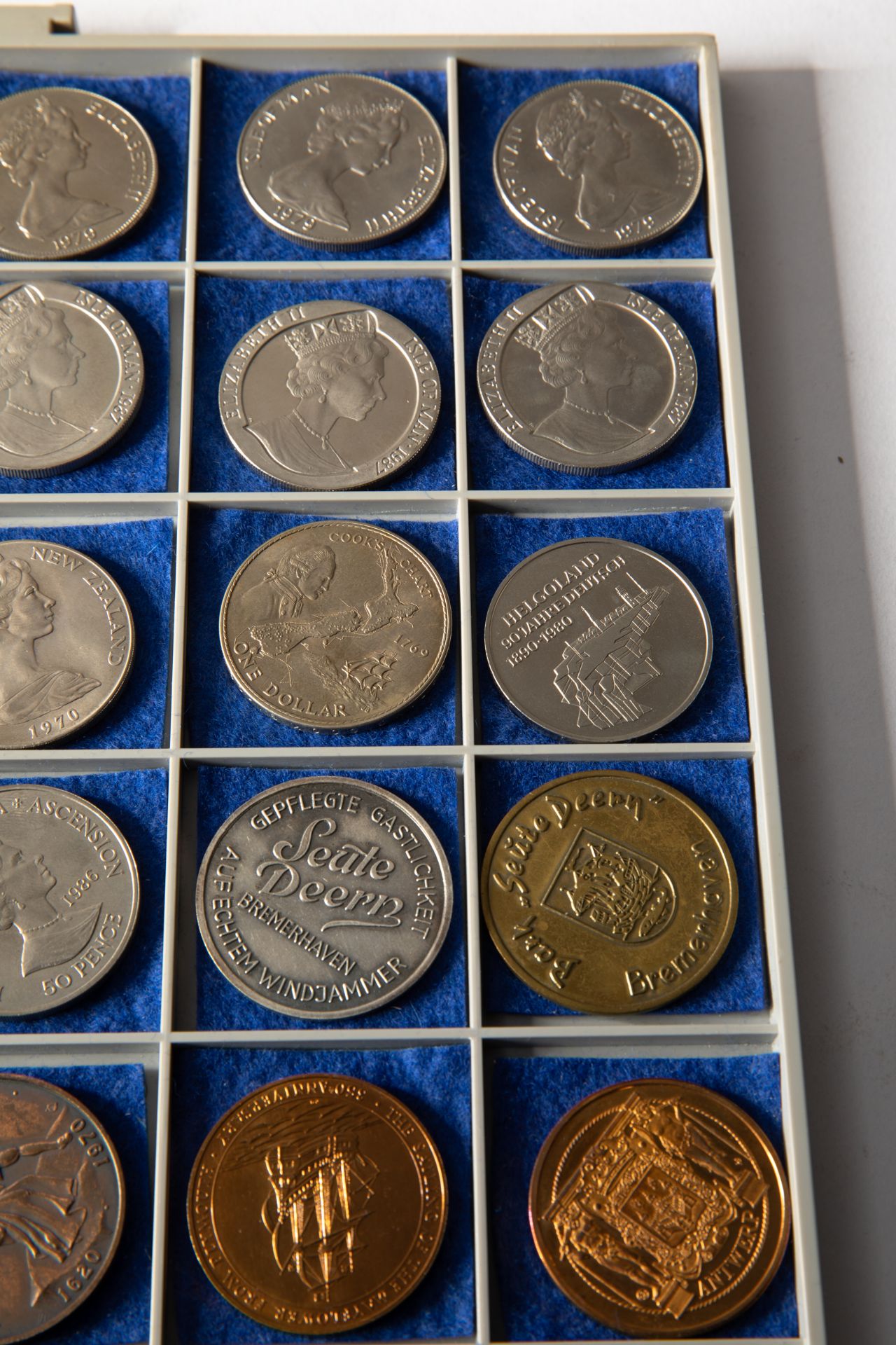 26 silver coins & 8 medals, ships 1969-1988 worldwide - Bild 11 aus 13