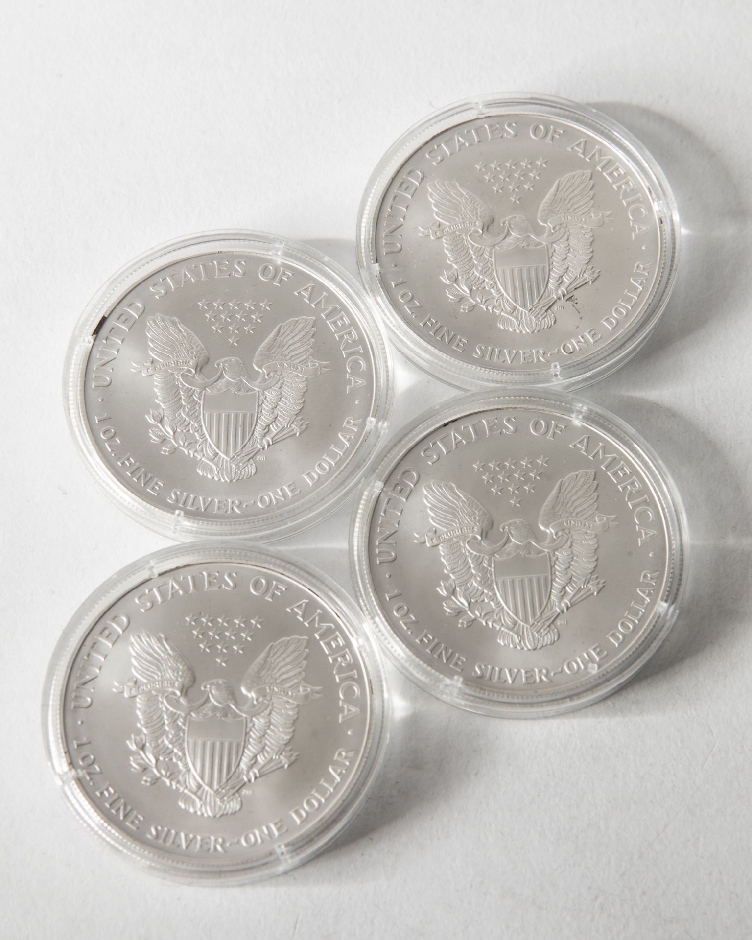 9x 1 OZ. Fine Silver-One Dollar Eagle. 4 seasons. (1999-2007) - Image 26 of 27