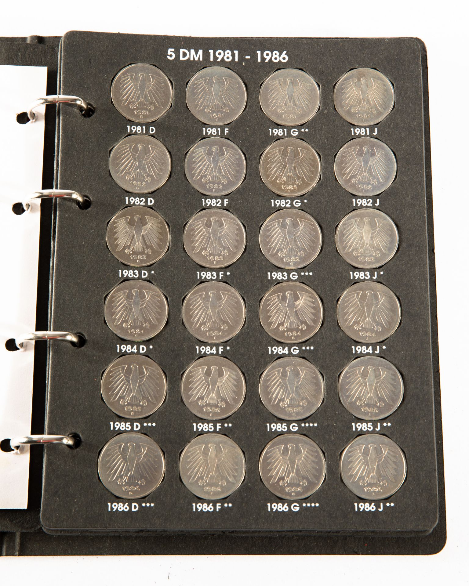 Germany - 1x completed coin album 5 DM Coins 1975-1994 - Bild 4 aus 10