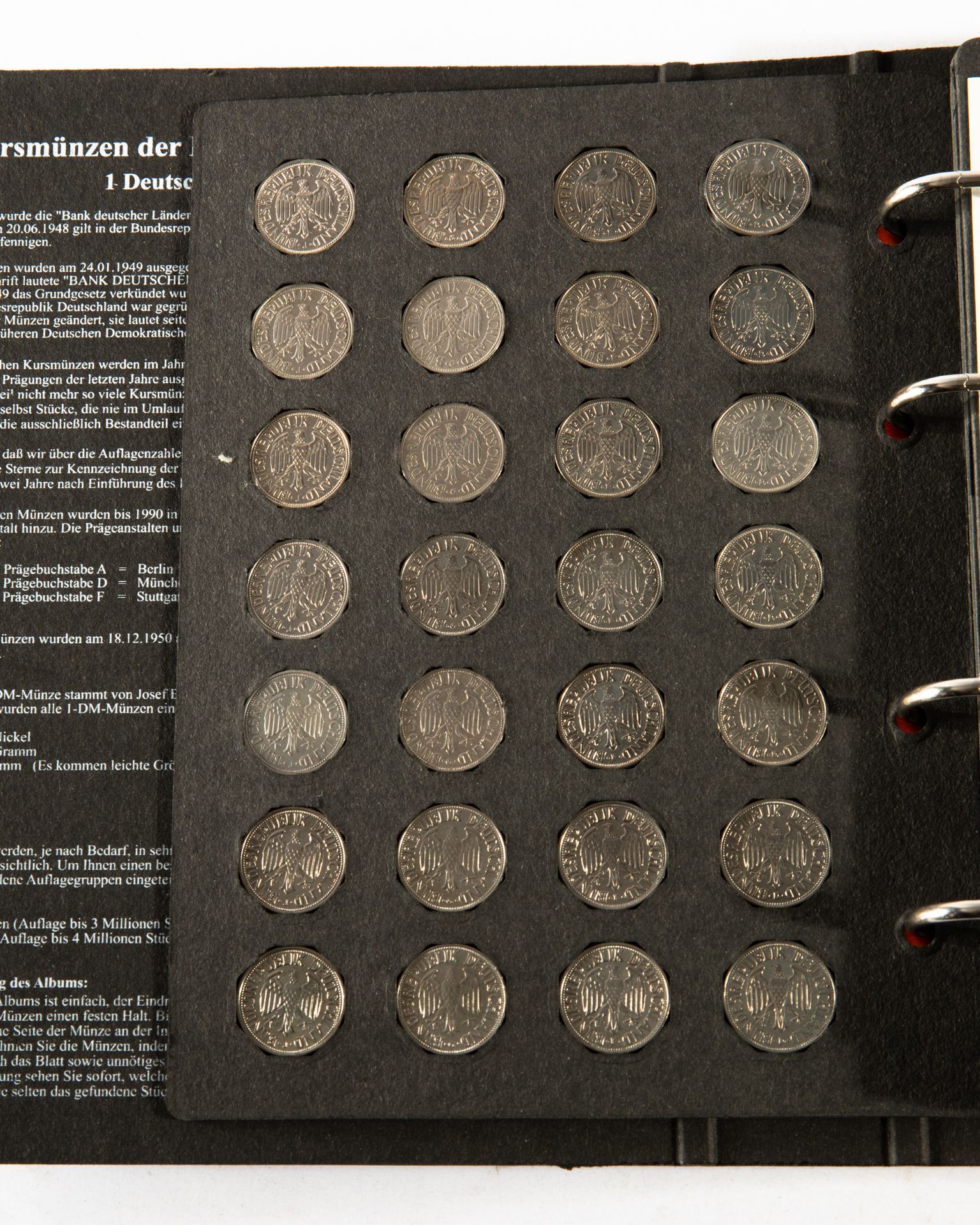 Germany - 1x complete coin album 1 DM Coins 1949-1960 - Bild 4 aus 14