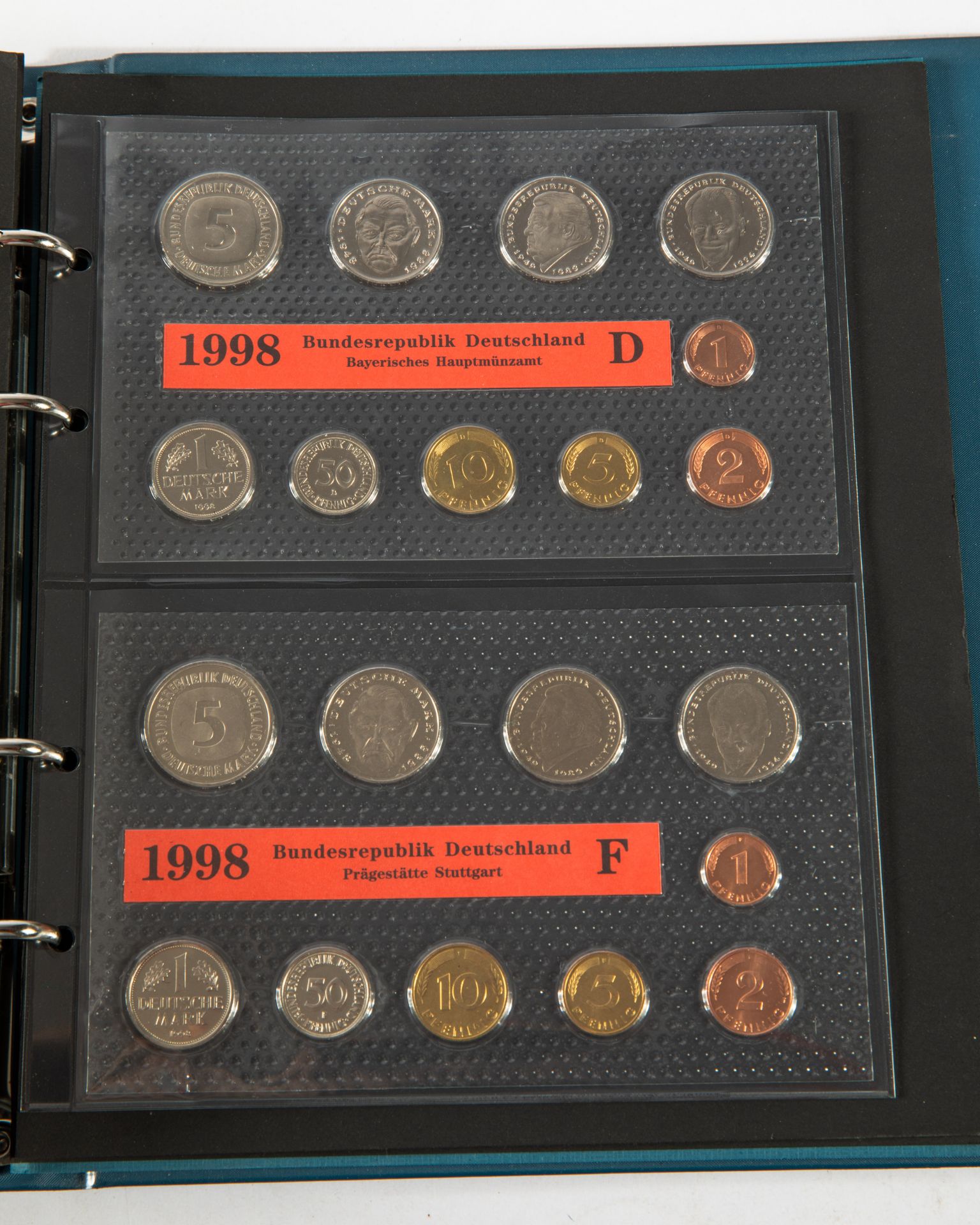 Complete DM Coin Sets Germany 1999-2001 A-J - Bild 22 aus 37