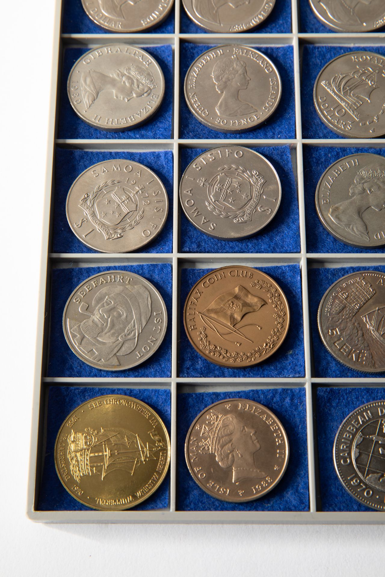 26 silver coins & 8 medals, ships 1969-1988 worldwide - Bild 9 aus 13