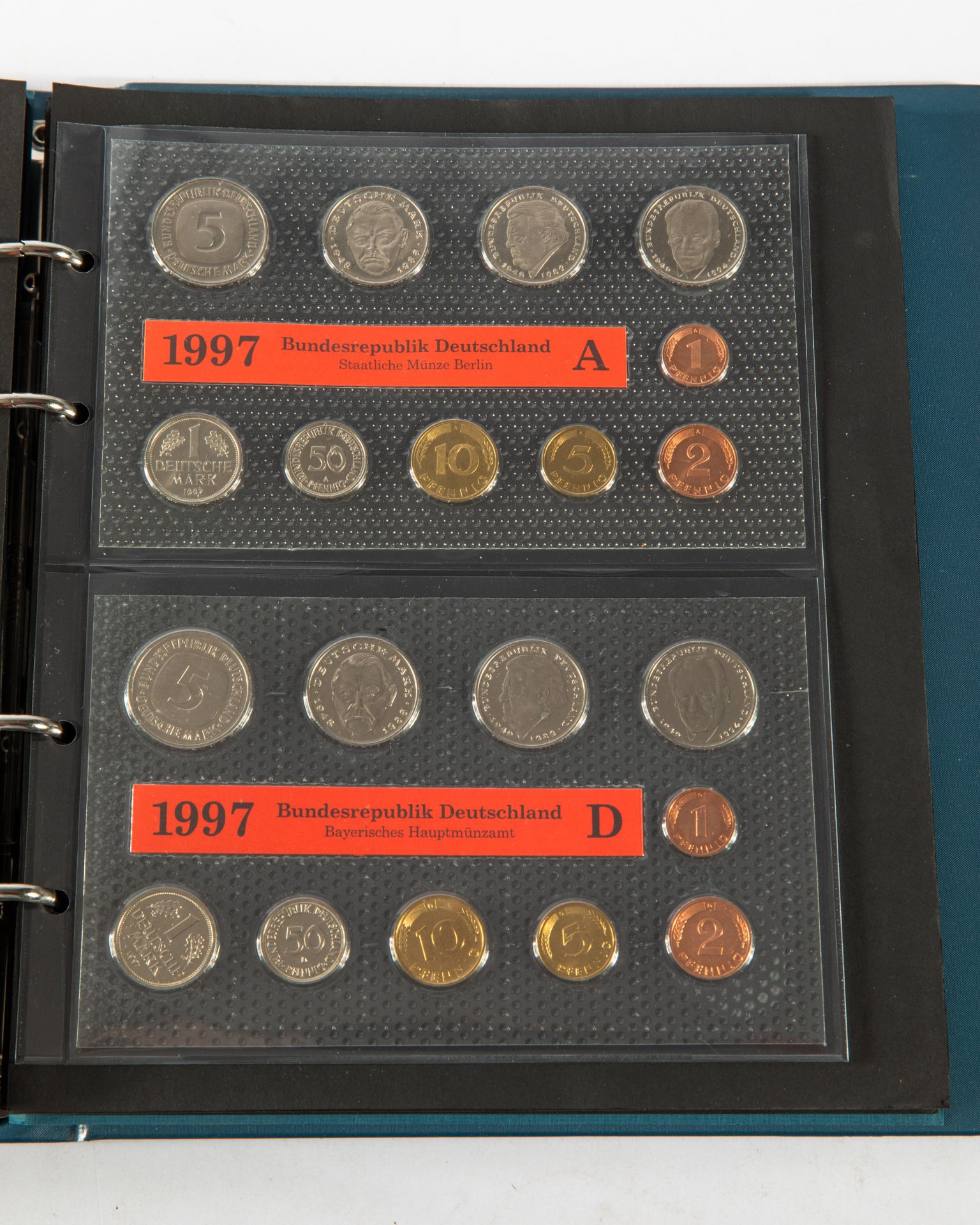 Complete DM Coin Sets Germany 1999-2001 A-J - Bild 16 aus 37