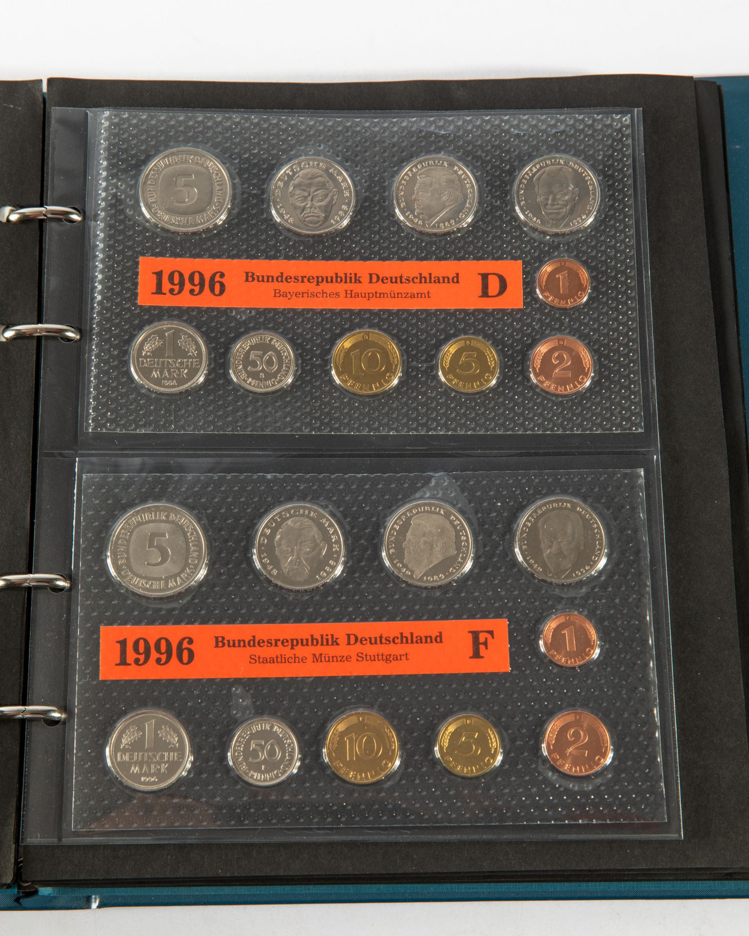 Complete DM Coin Sets Germany 1999-2001 A-J - Bild 12 aus 37