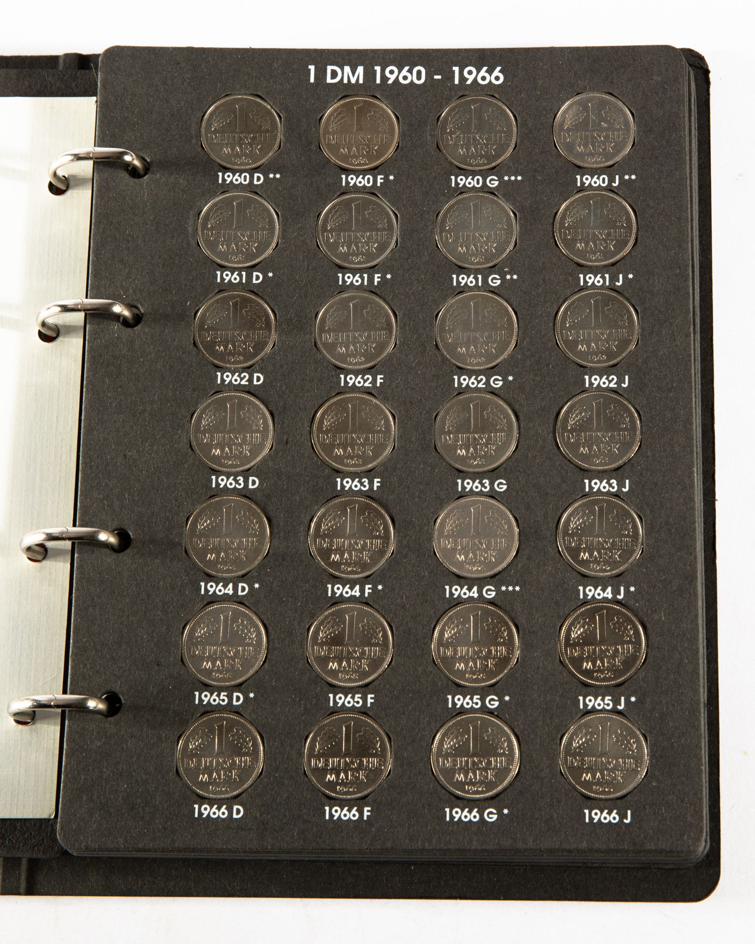 Germany - 1x complete coin album 1 DM Coins 1949-1960 - Bild 5 aus 14