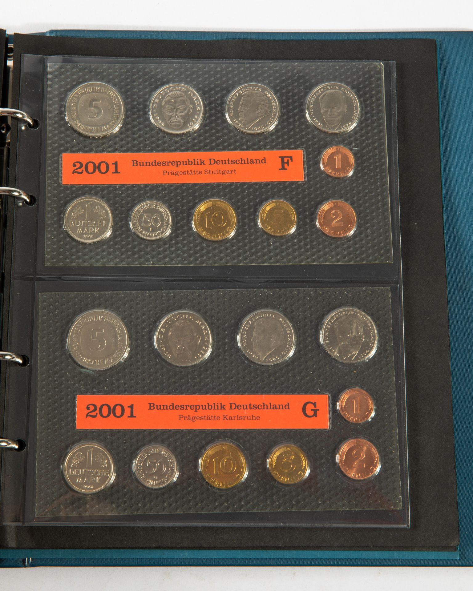 Complete DM Coin Sets Germany 1999-2001 A-J - Bild 36 aus 37