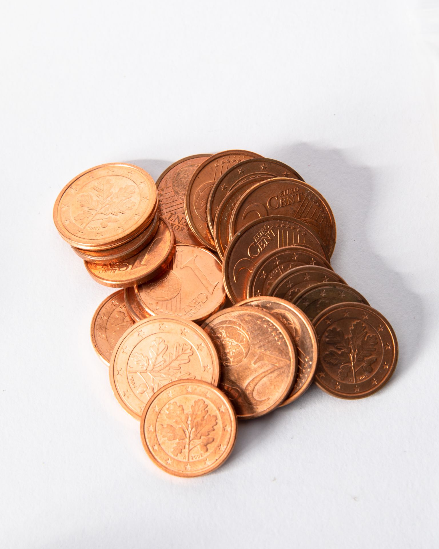different Euro coins 1, 2, 5, 10, 20, 50 cents, 1, 2 Euro 1999-2017 - Bild 9 aus 23