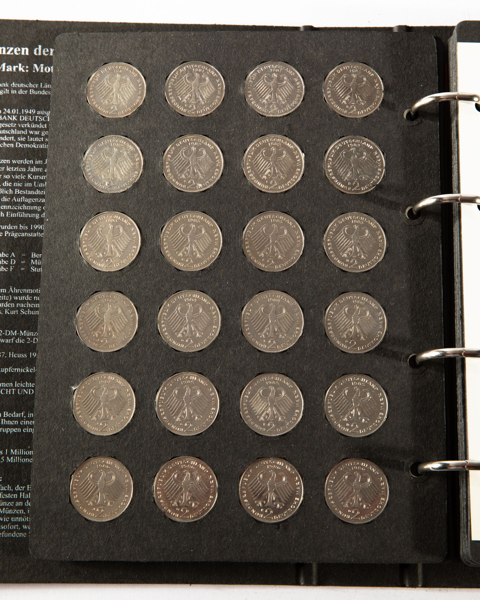 Germany - 2x full coin albums 2 DM Coins 1970-1996 - Image 8 of 33