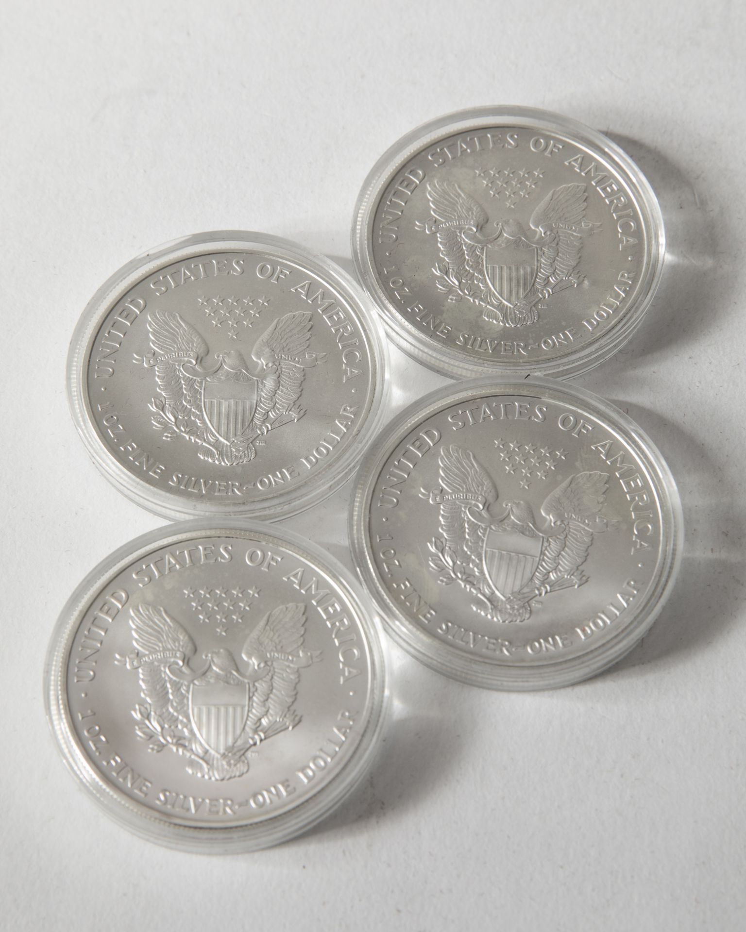 9x 1 OZ. Fine Silver-One Dollar Eagle. 4 seasons. (1999-2007) - Image 20 of 27