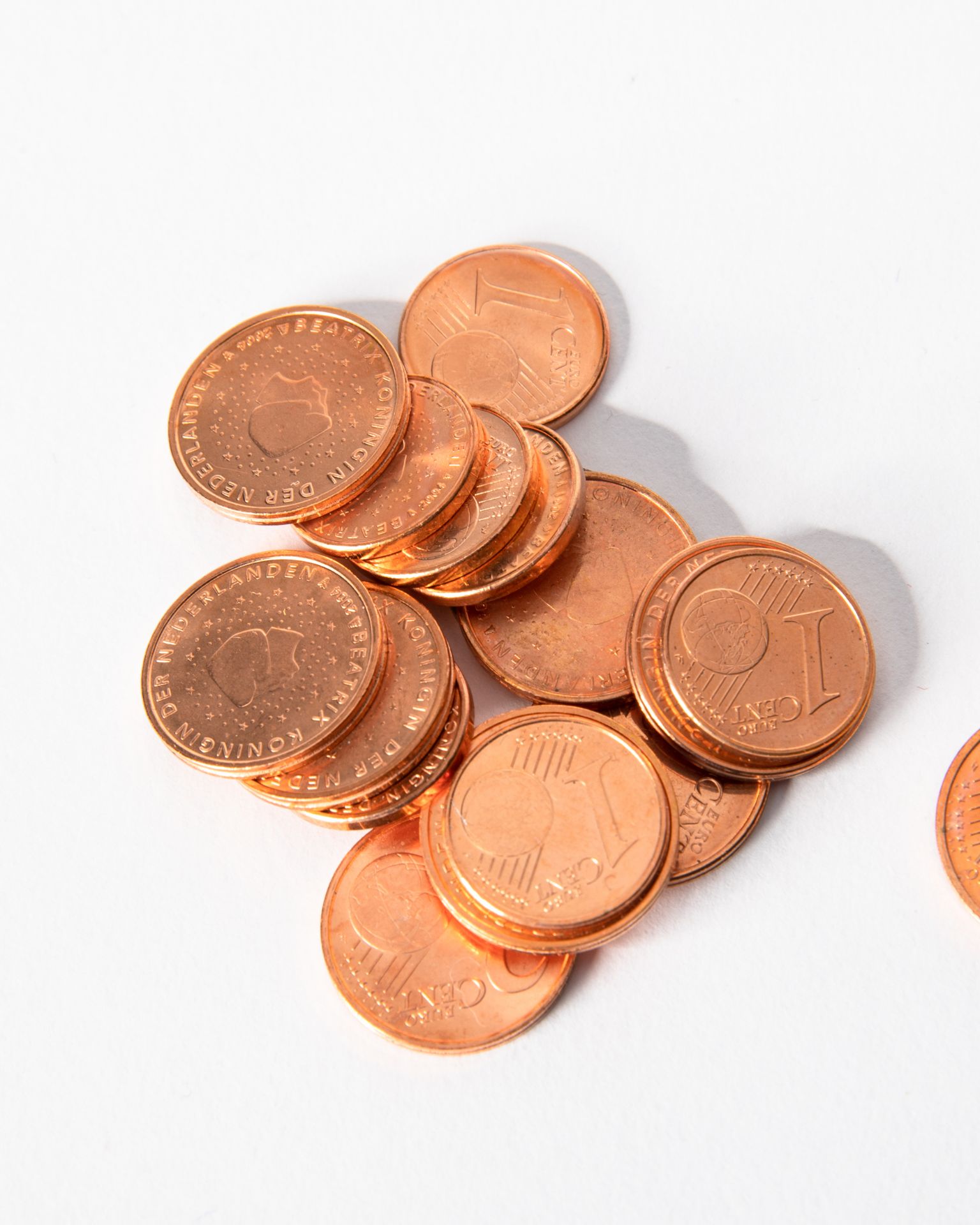 different Euro coins 1, 2, 5, 10, 20, 50 cents, 1, 2 Euro 1999-2017 - Bild 6 aus 23