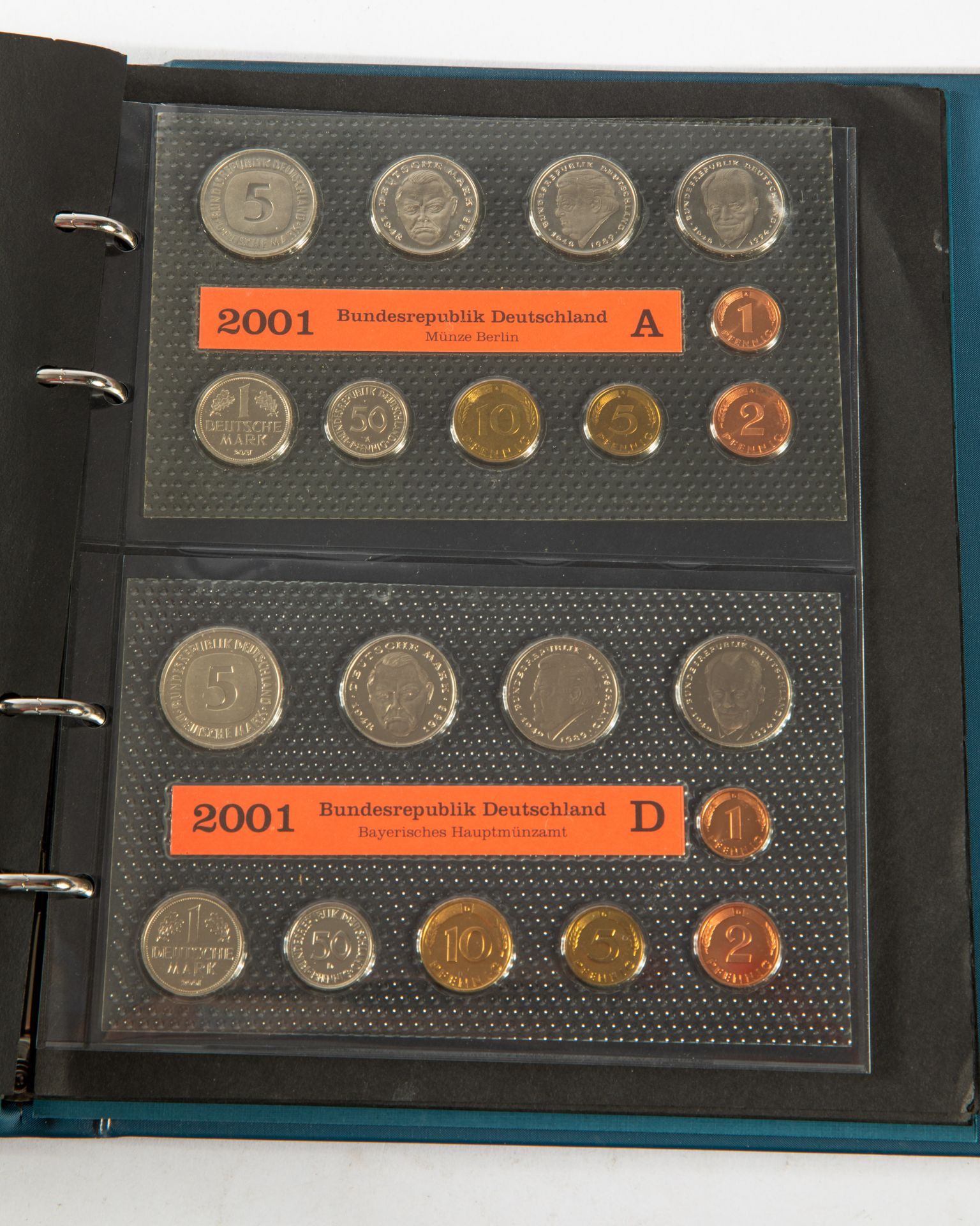 Complete DM Coin Sets Germany 1999-2001 A-J - Bild 35 aus 37