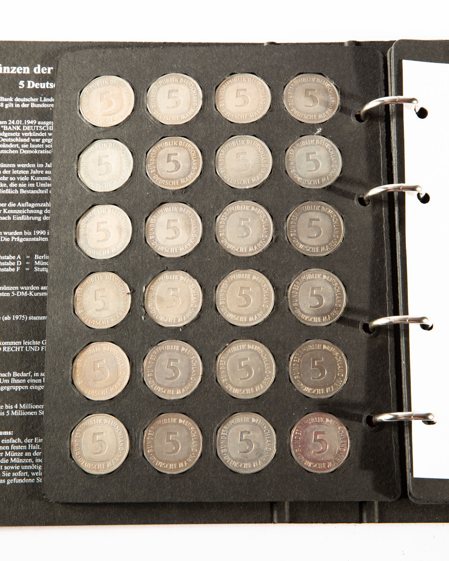 Germany - 1x completed coin album 5 DM Coins 1975-1994 - Bild 5 aus 10