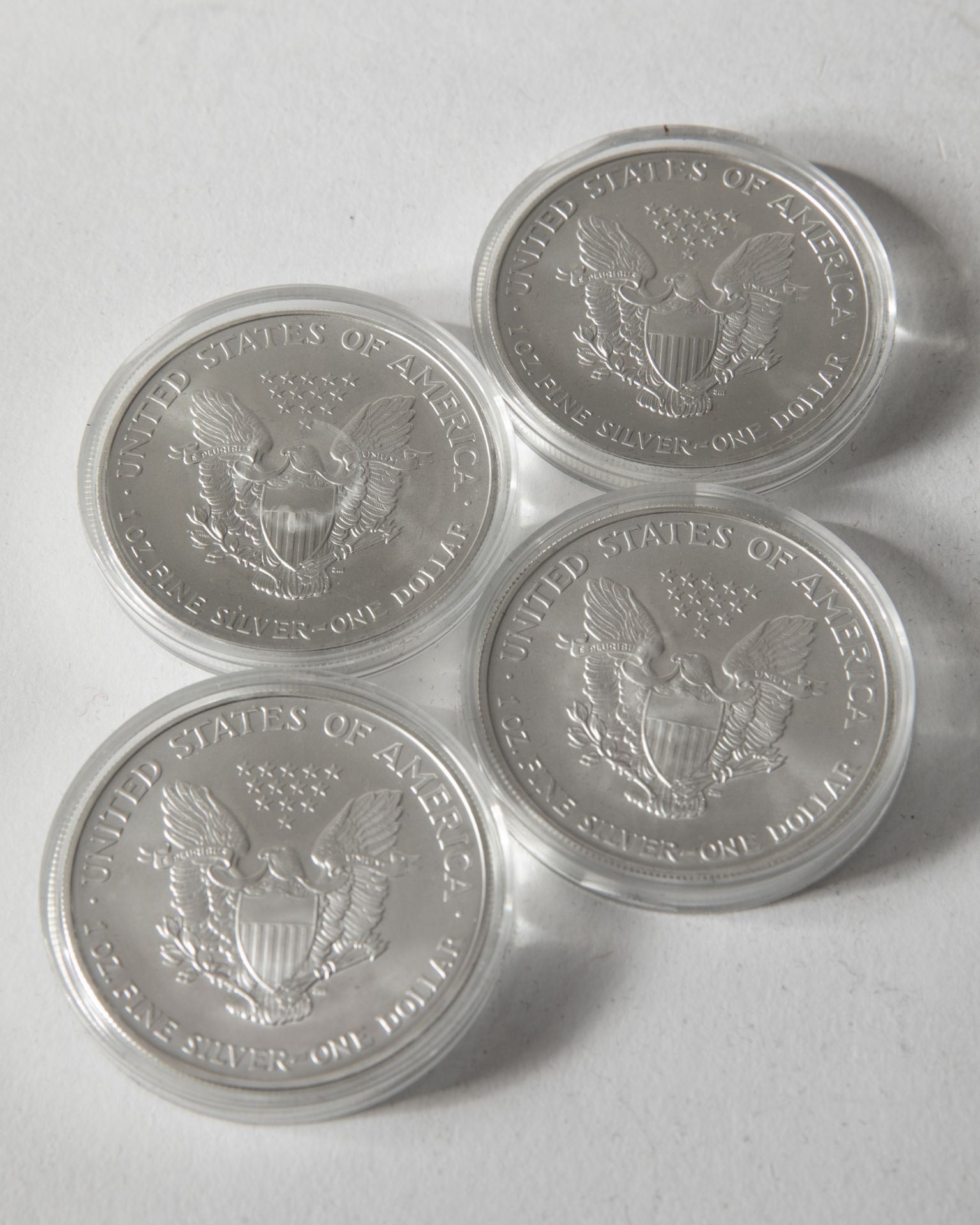 9x 1 OZ. Fine Silver-One Dollar Eagle. 4 seasons. (1999-2007) - Image 17 of 27