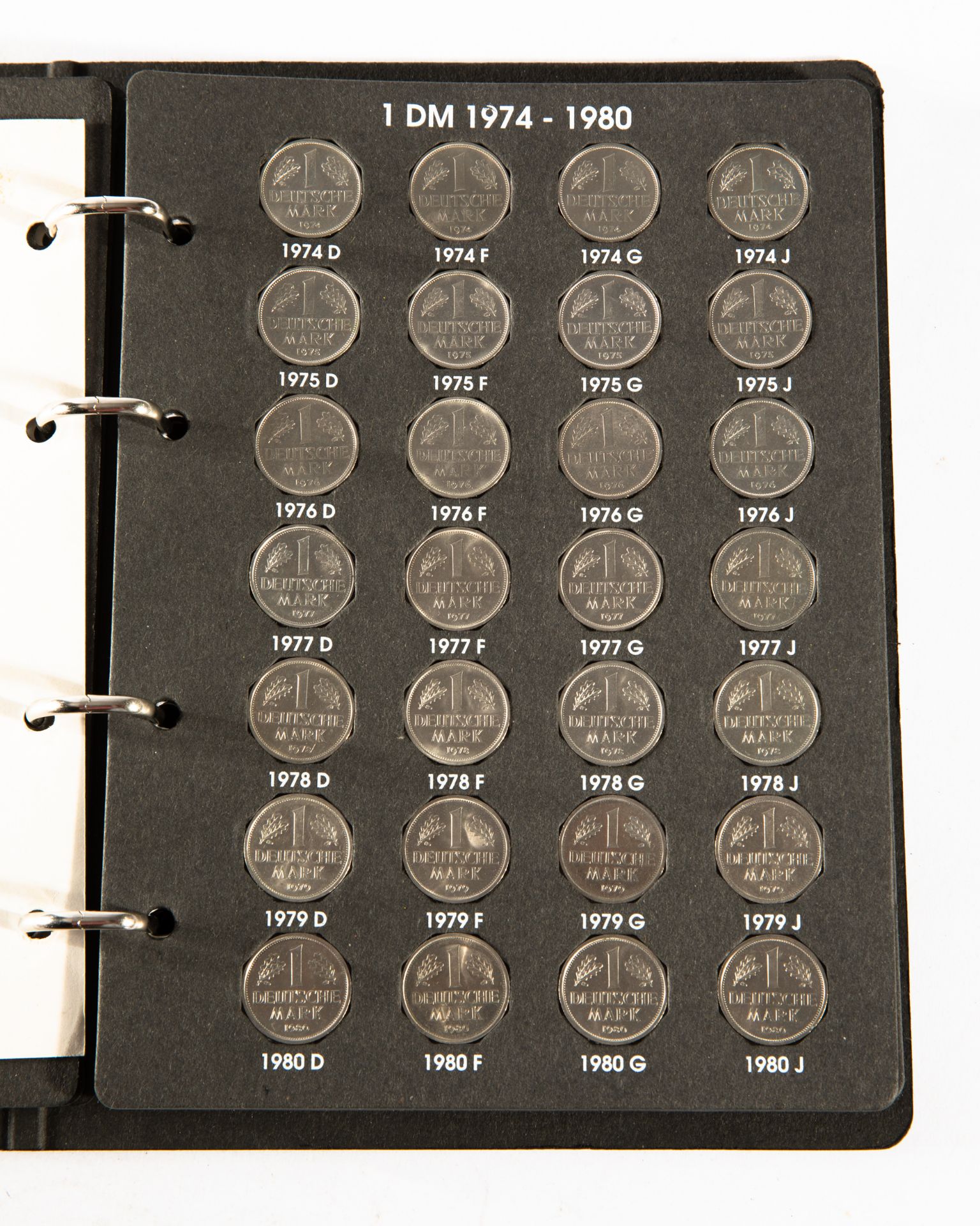 Germany - 1x complete coin album 1 DM Coins 1949-1960 - Bild 9 aus 14