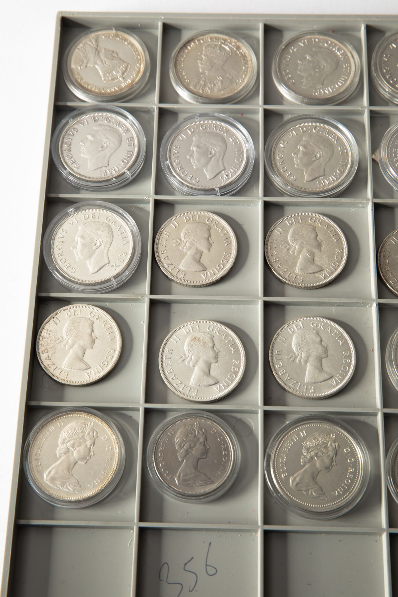 28x Silver Dollar Canada - Elizabeth II. D.G. Regina 1935-1984, 2003 - Image 13 of 13