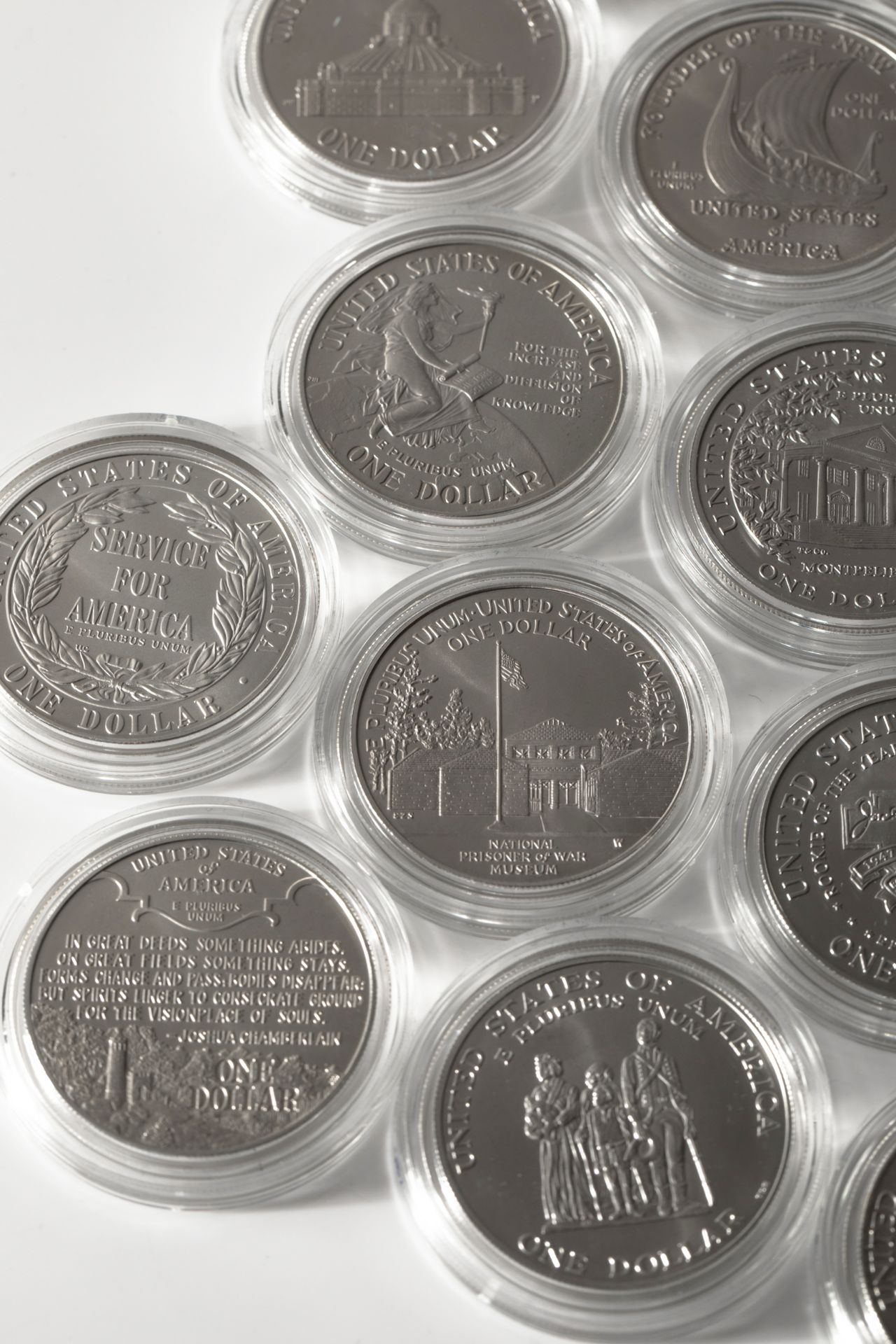 17 x 1 Dollar 1997- 2003, different editions, brilliant uncirculated - Image 6 of 8