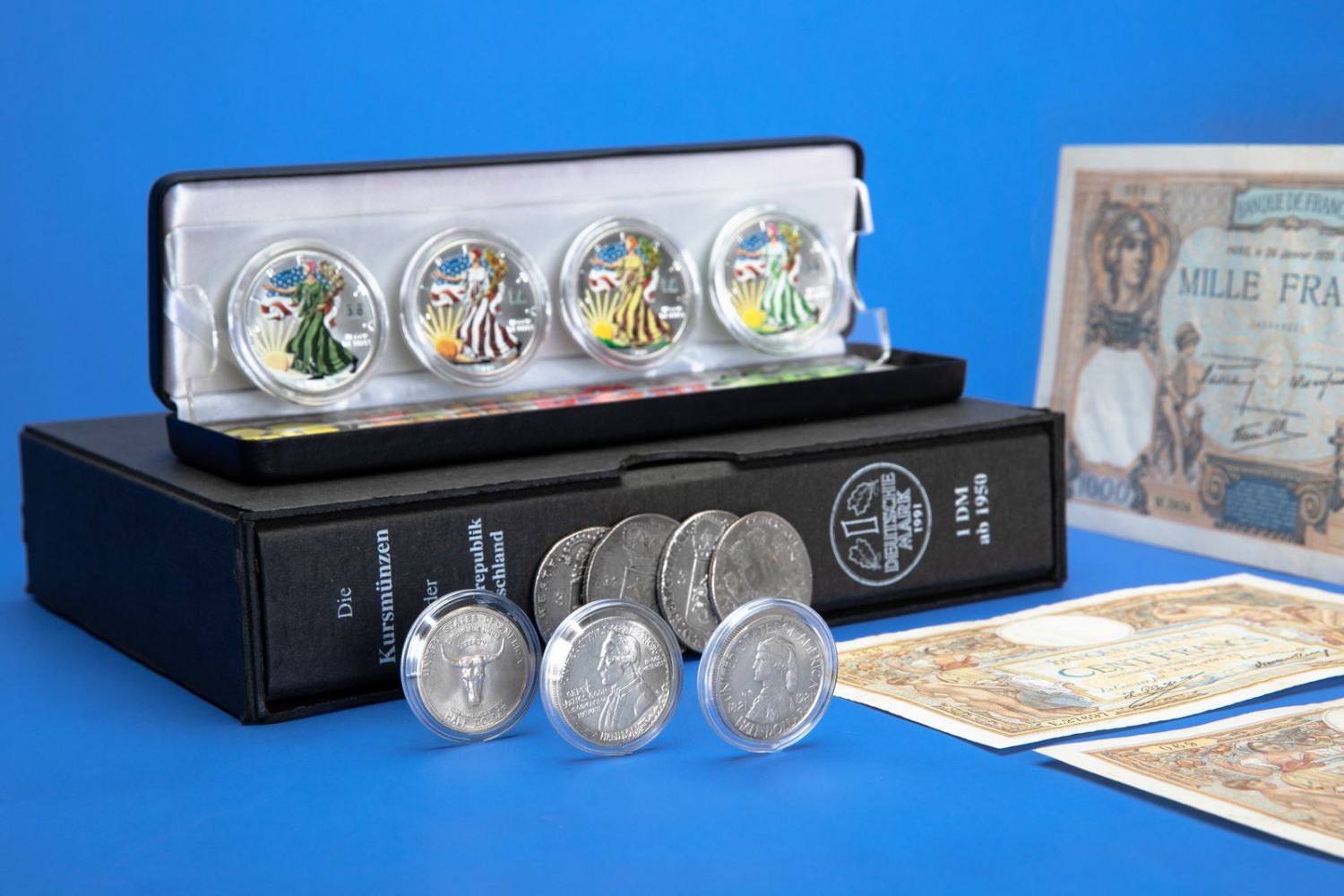 Collectible Coins, Bank Notes and Post Cards