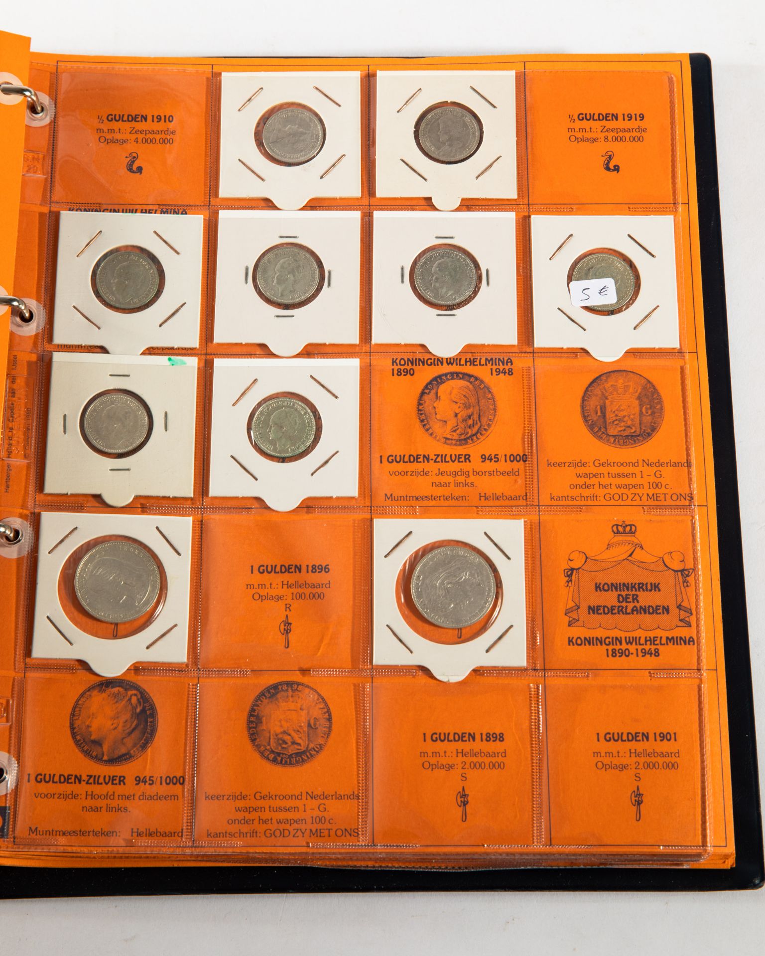 5 coin albums from the Netherlands 1840-1980 - Bild 3 aus 95