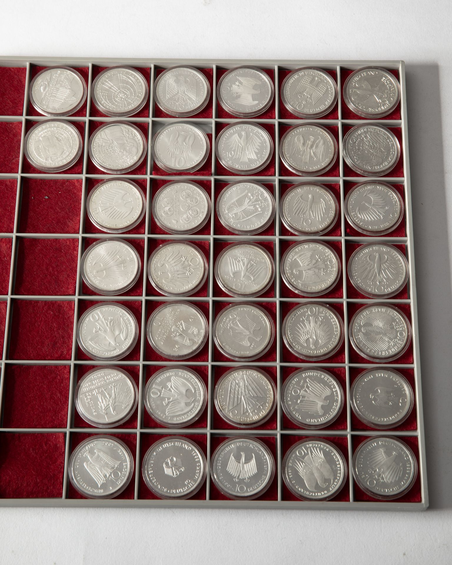 37x Coins 10 DM Germany 1987-2001 - Bild 7 aus 12