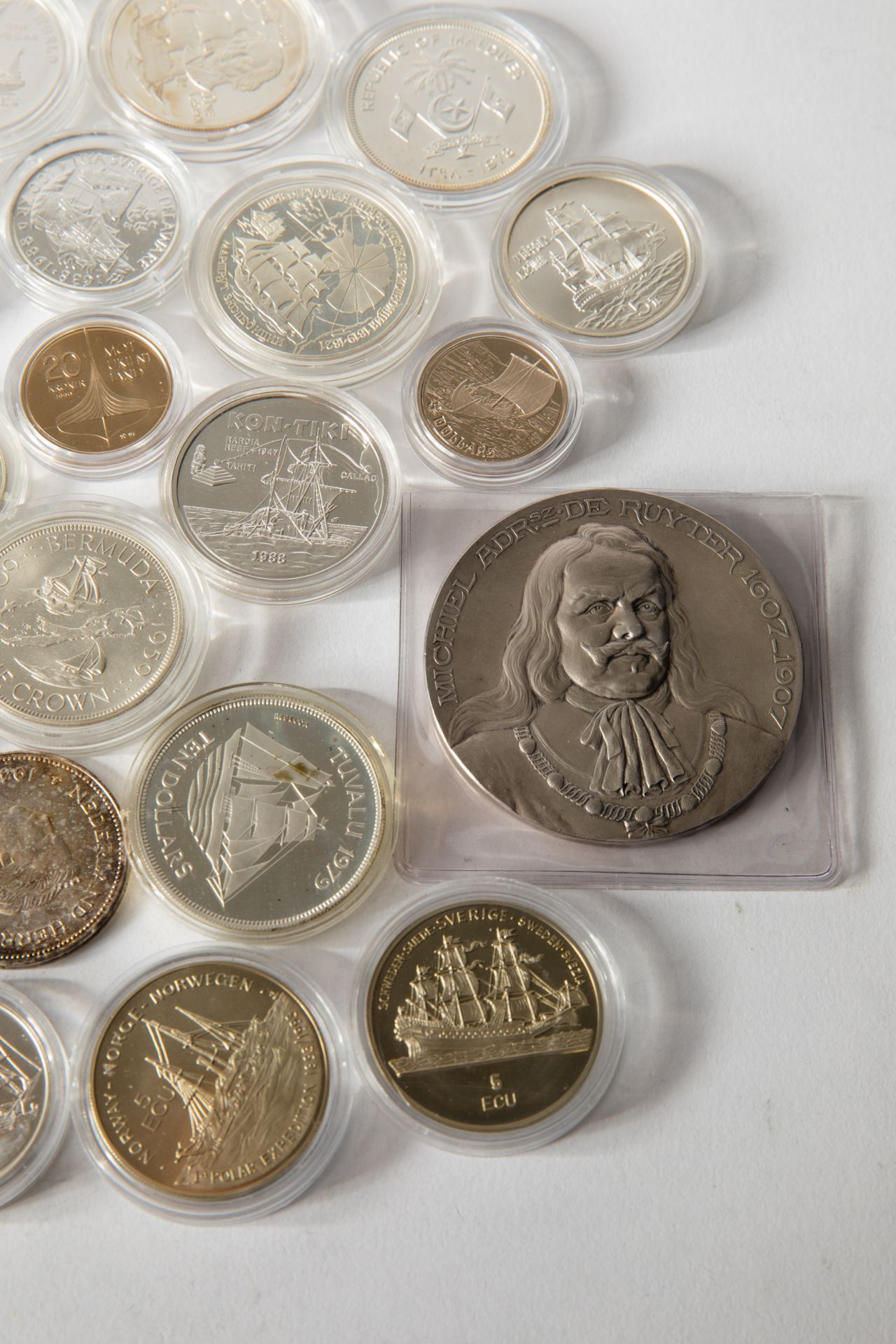 22 silver coins ships 1978-2017 worldwide - Bild 3 aus 10