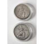 2 x 1/2 Dollar USA 1920, 1921 Pilgrim Tercentenary Celebration 1620-1920