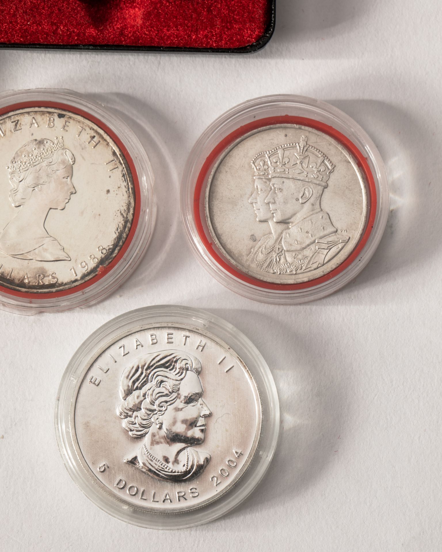 7 different silver coins Canada 1939-2004 - Image 7 of 7