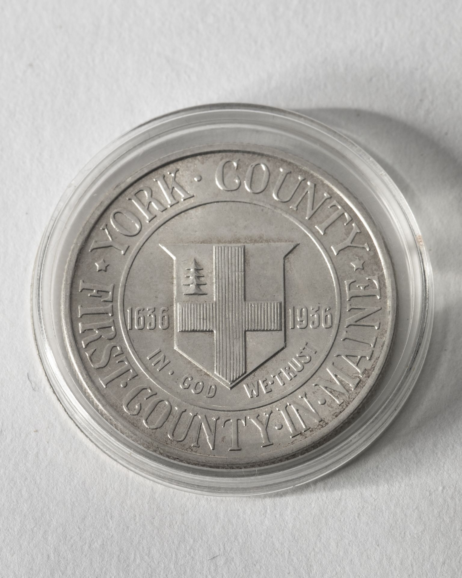 1/2 Dollar USA. 1936. York County. First County in Maine. 1636-1936. - Image 2 of 2