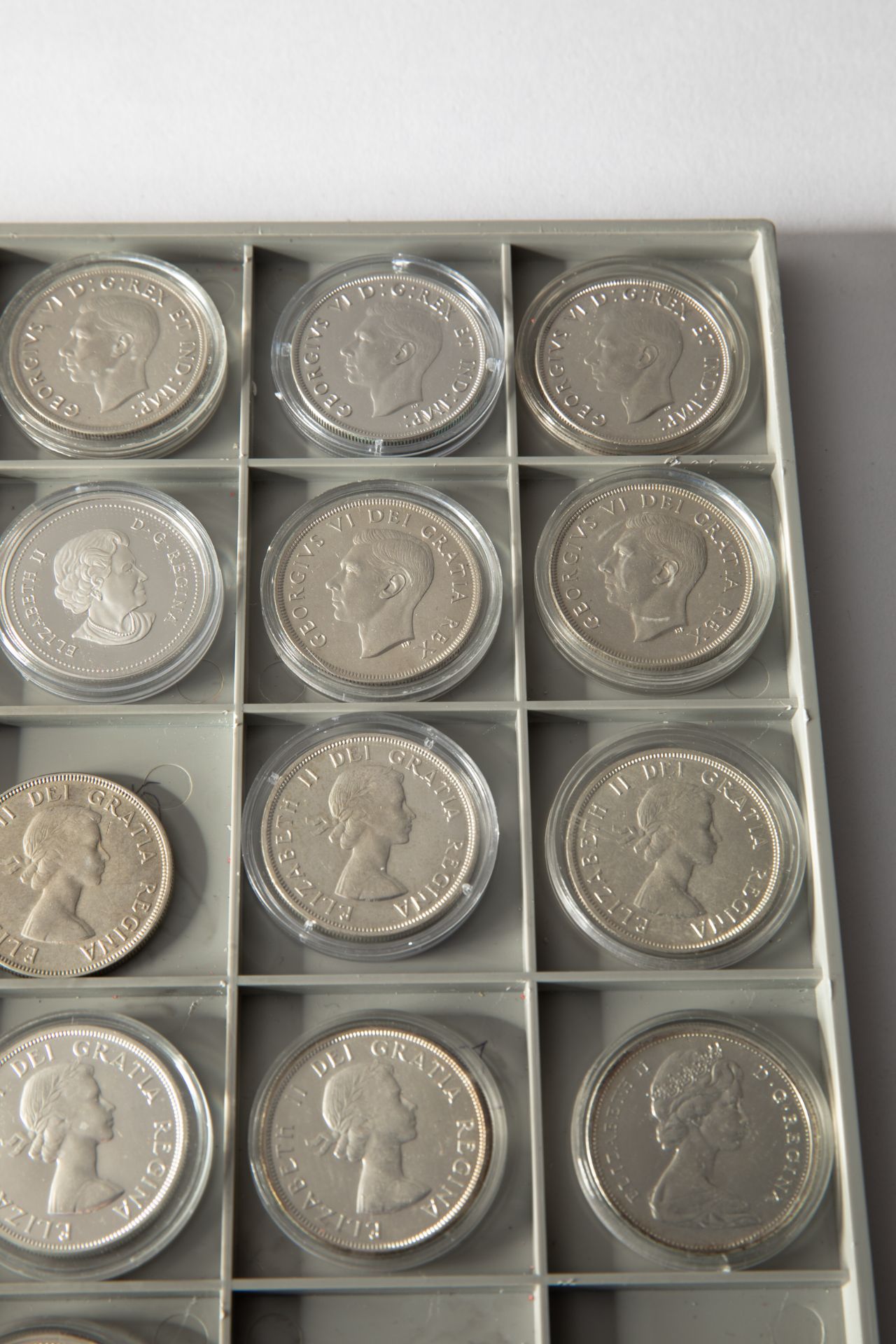 28x Silver Dollar Canada - Elizabeth II. D.G. Regina 1935-1984, 2003 - Image 11 of 13