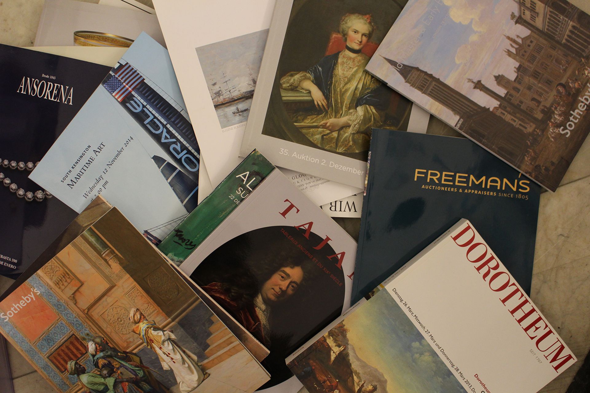 Lot of 120 auction catalogues from different auction houses. - Bild 2 aus 3